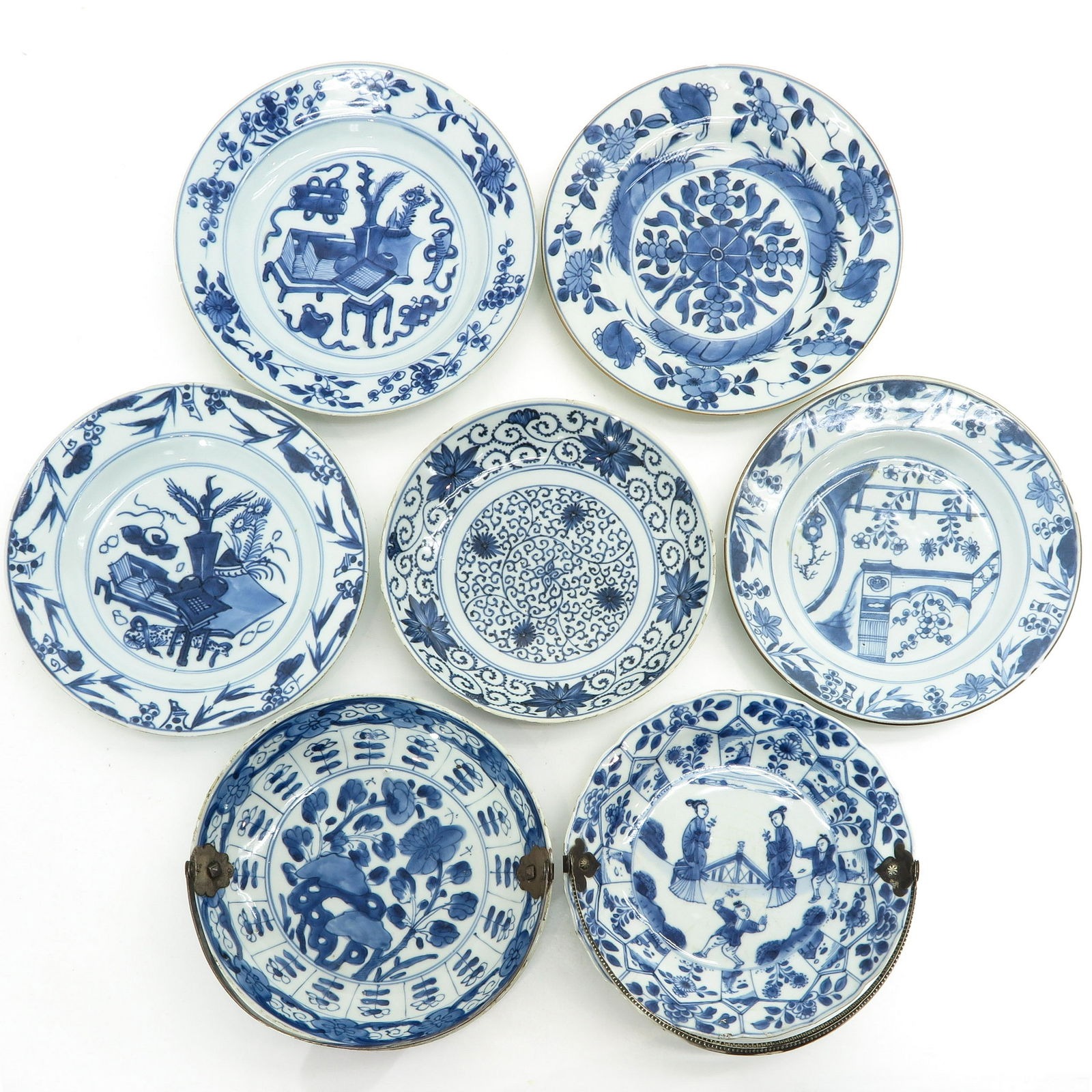 A Diverse Collection of Seven Plates (1 of 9)