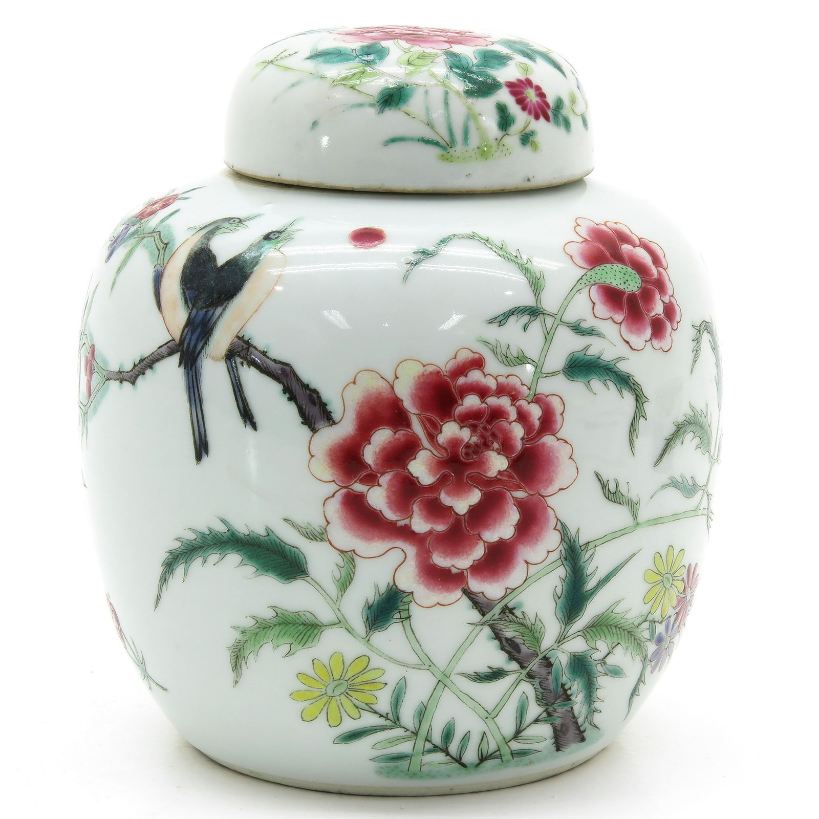 A Famille Rose Ginger Jar (1 of 8)
