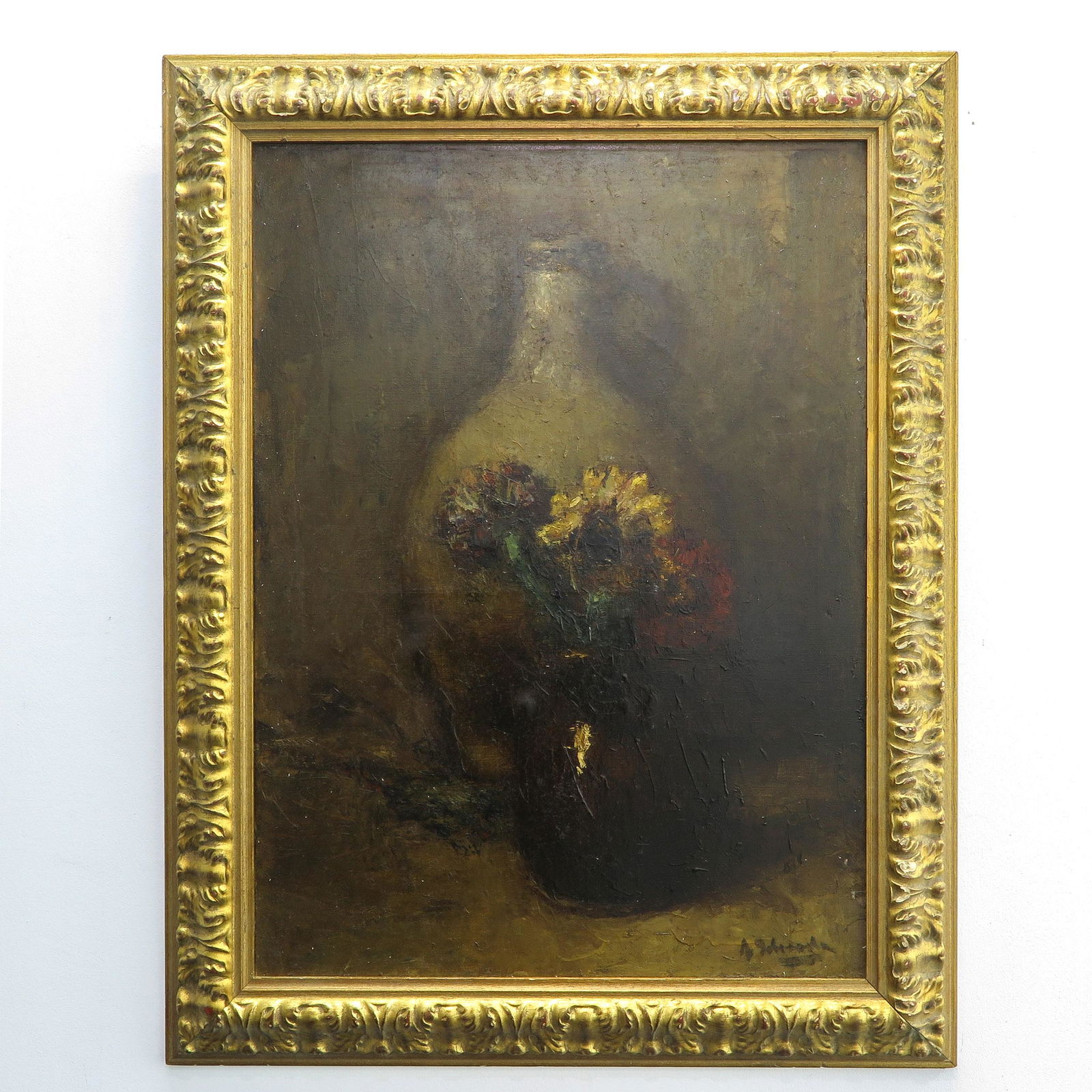 A Signed Oil on Canvas (1 of 7)