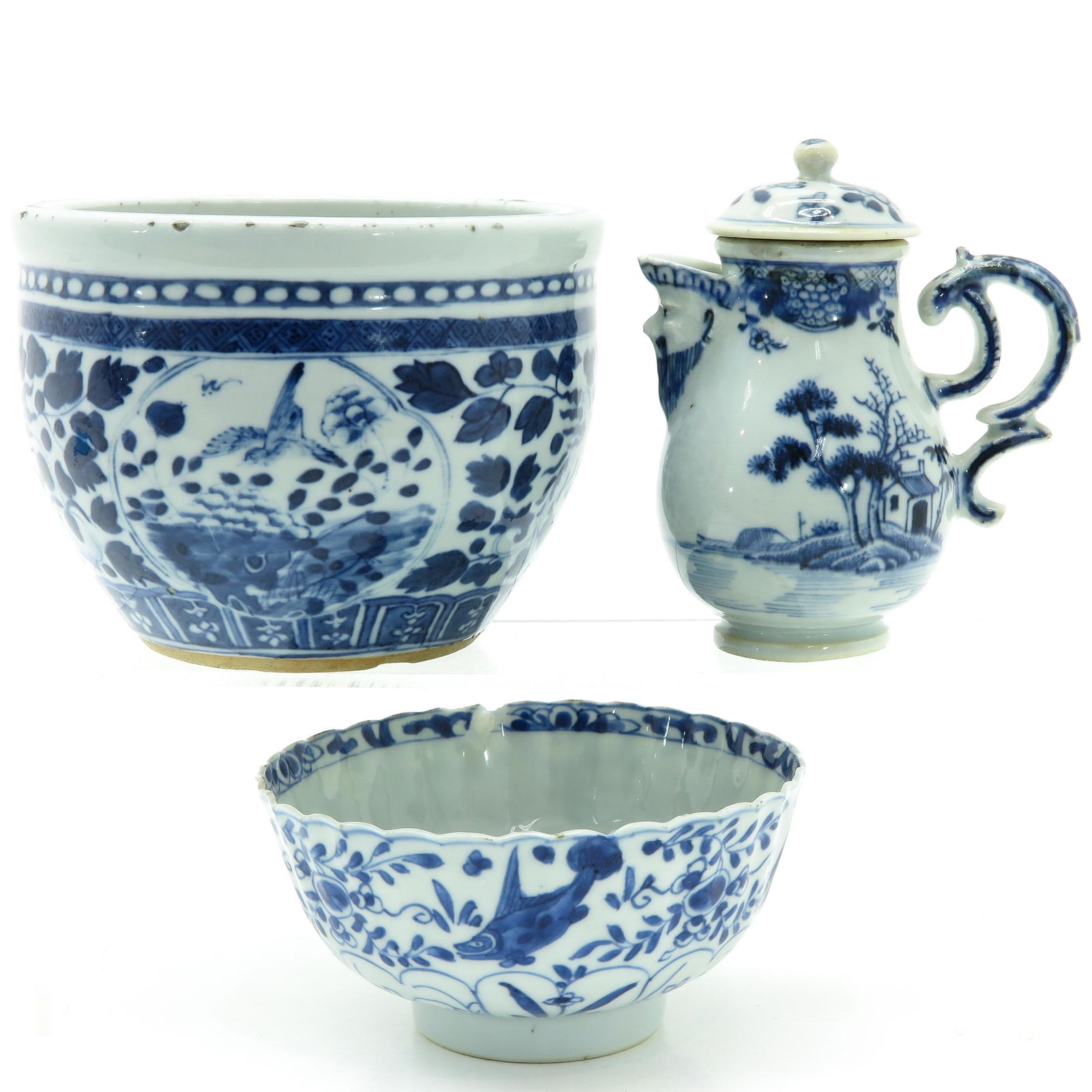 A Diverse Collection of Chinese Porcelain items (1 of 9)