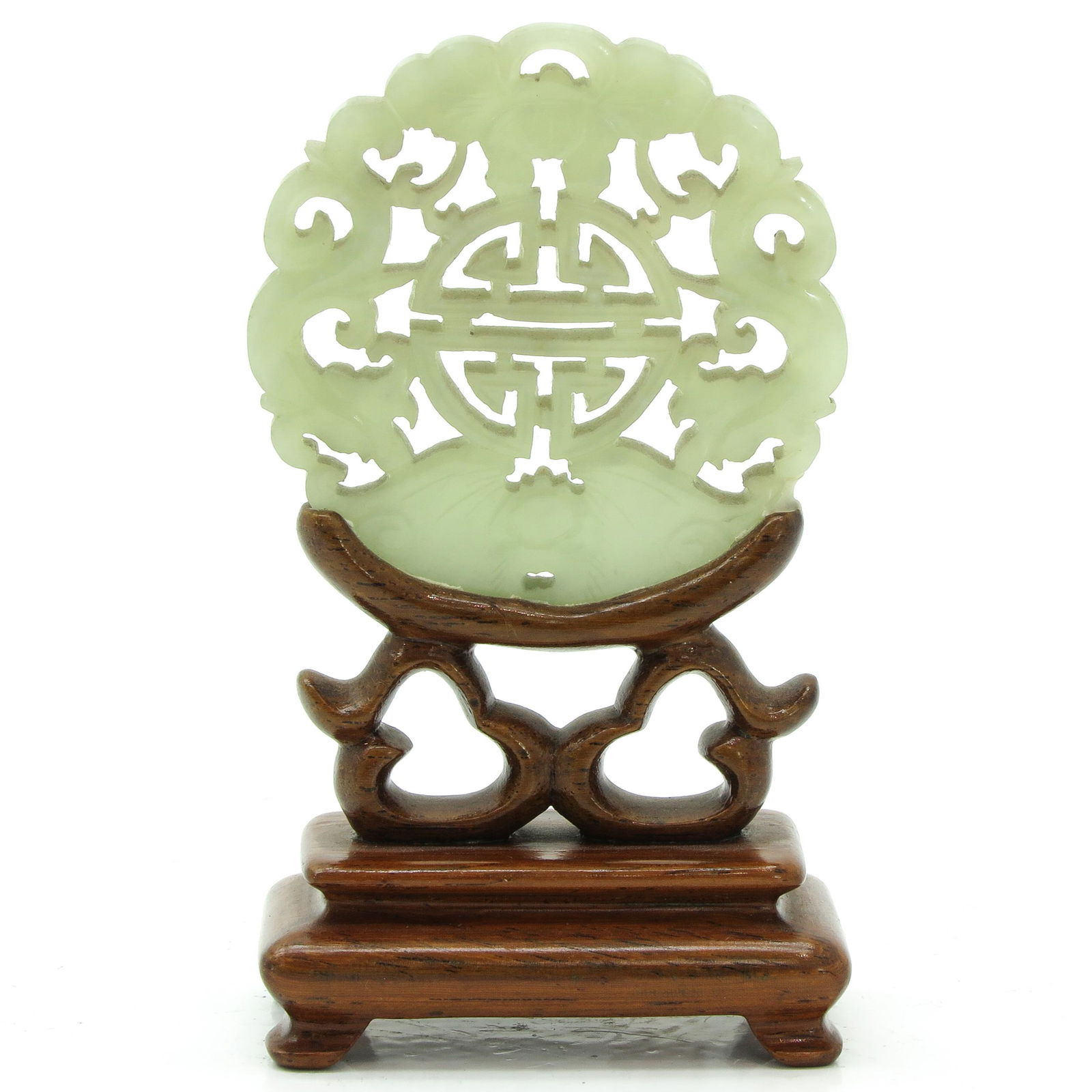 A Chinese Carved Jade Sculpture (1 of 5)