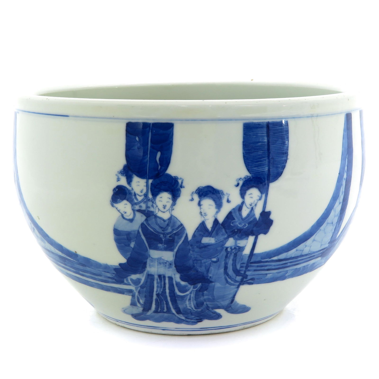 A Blue and White Cache Pot (1 of 10)