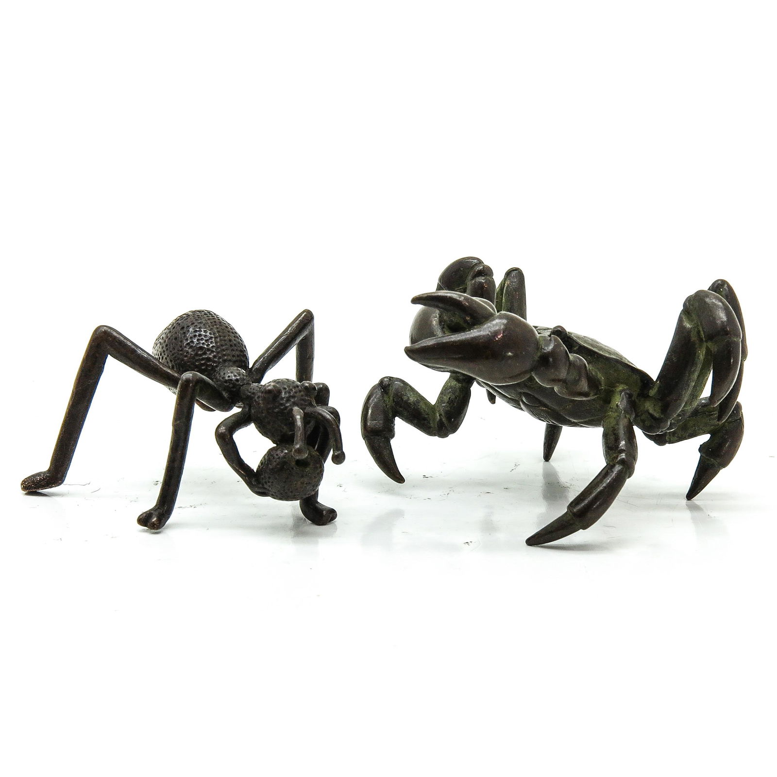 Two Small Bronze Sculptures (1 of 10)