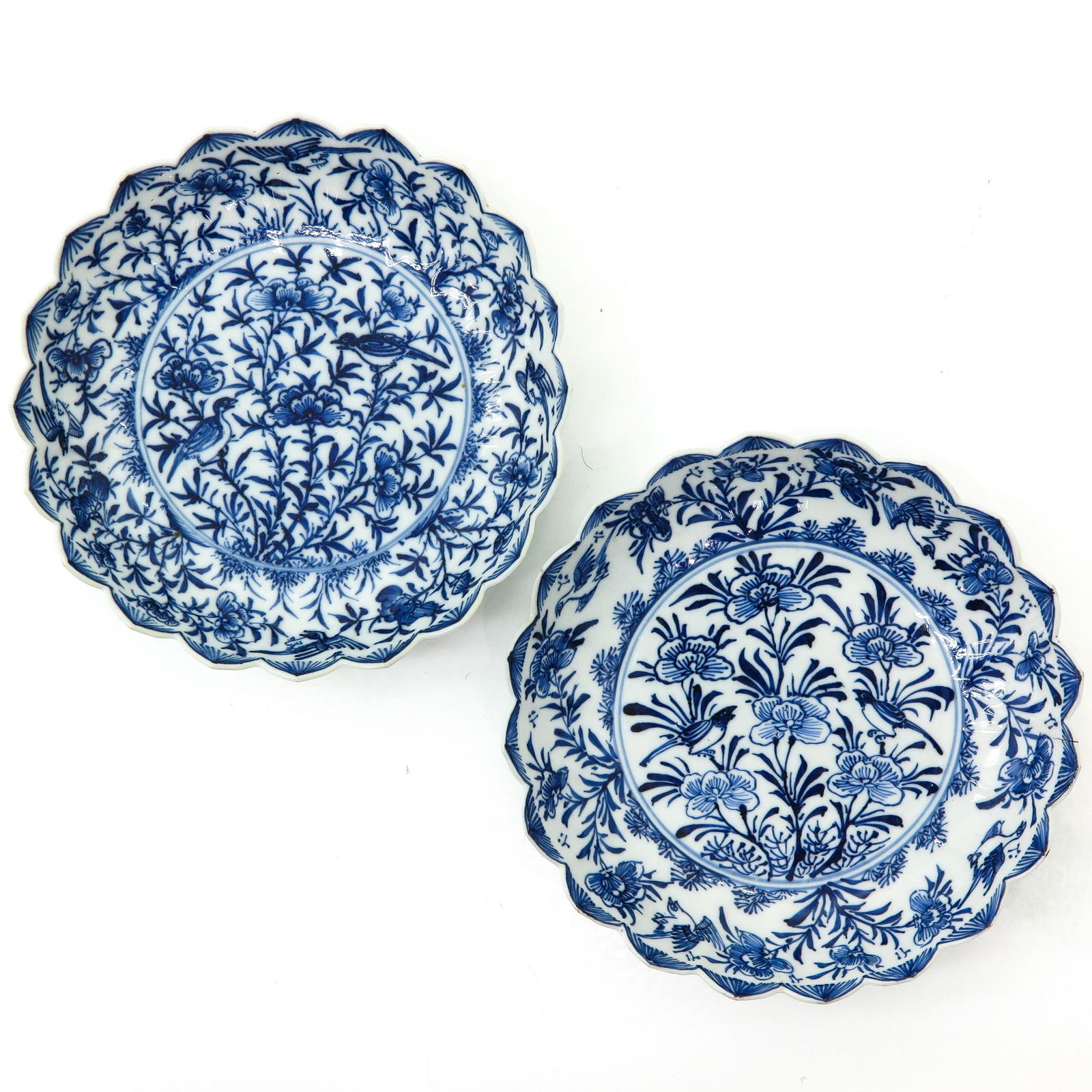 Two Blue and White Plates (1 of 6)