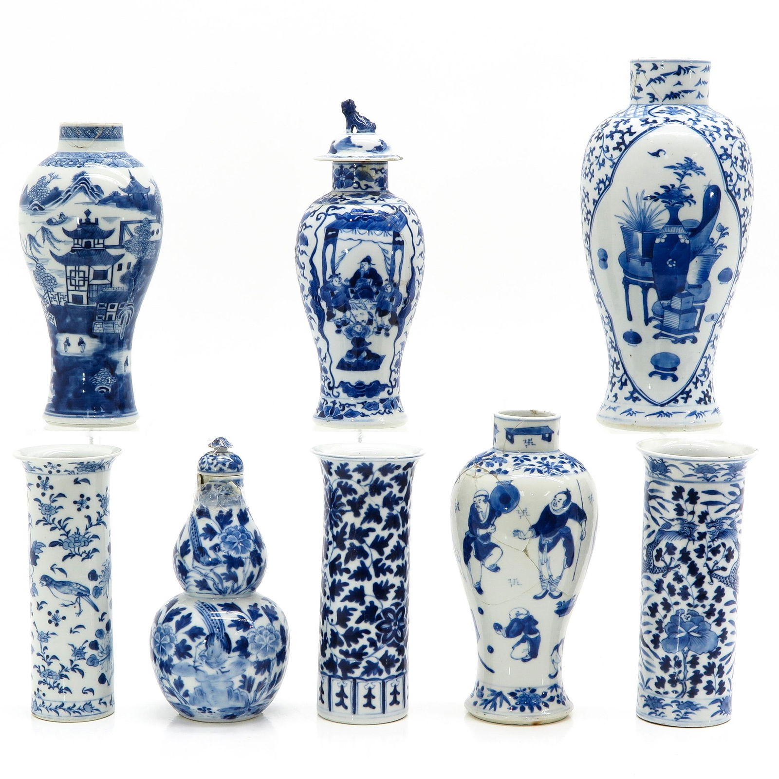 A Diverse Collection of 8 Vases (1 of 10)