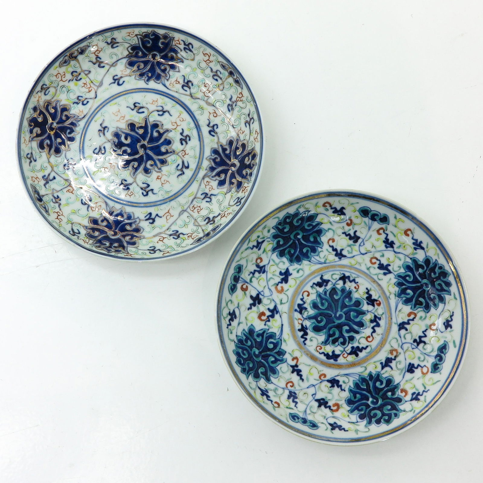 Two Doucai Decor Plates (1 of 8)
