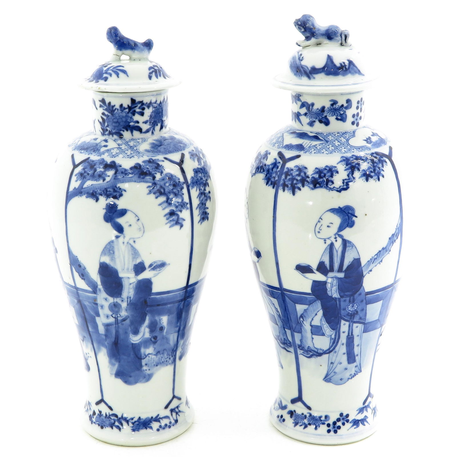 A Pair of Garniture Vases (1 of 10)
