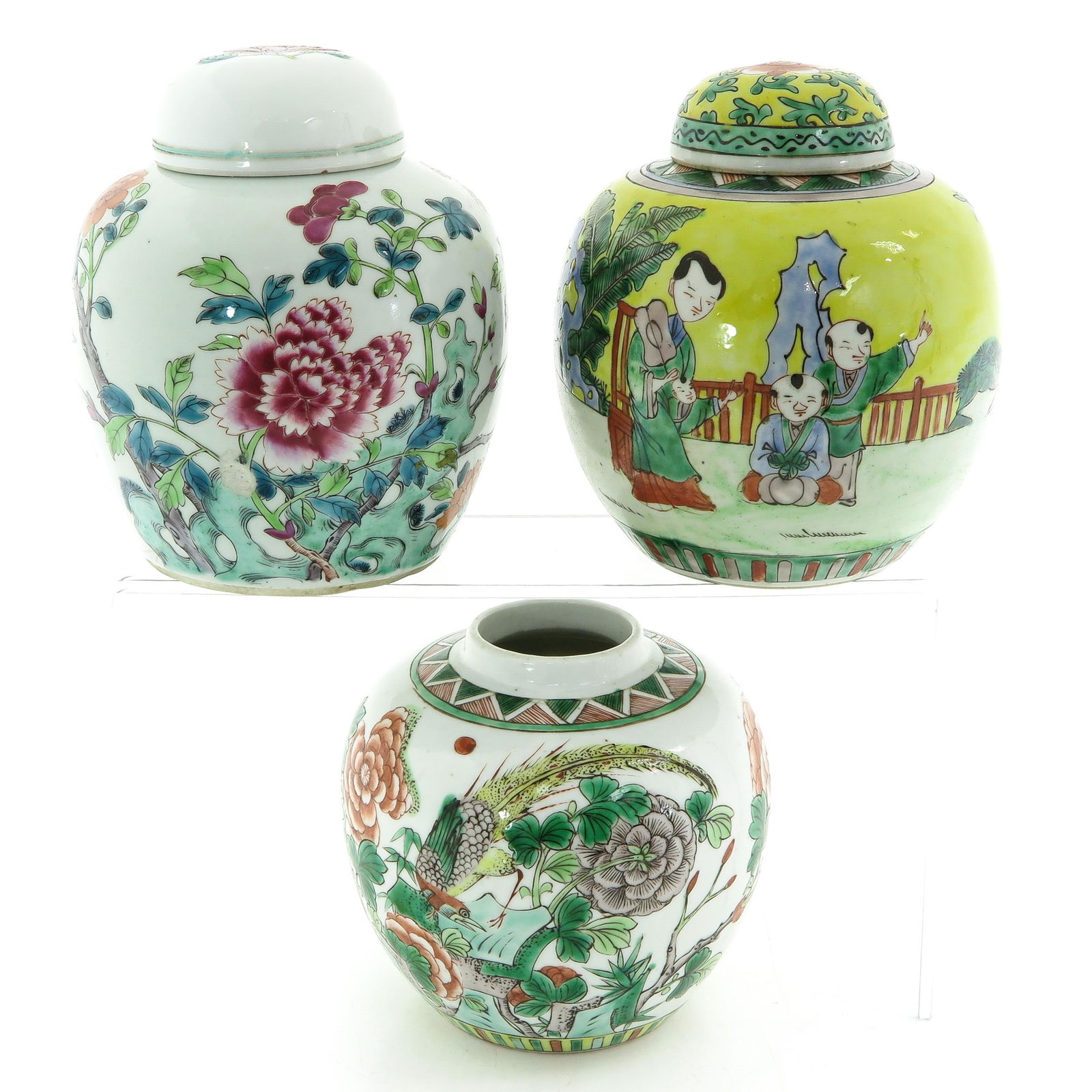 A Collection of 3 Ginger Jars (1 of 9)