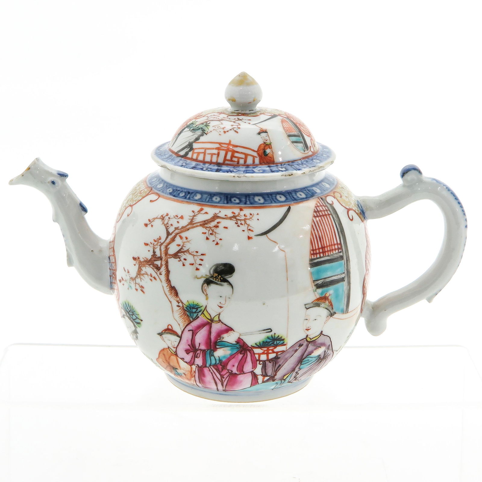 A Polychrome Decor Teapot (1 of 8)