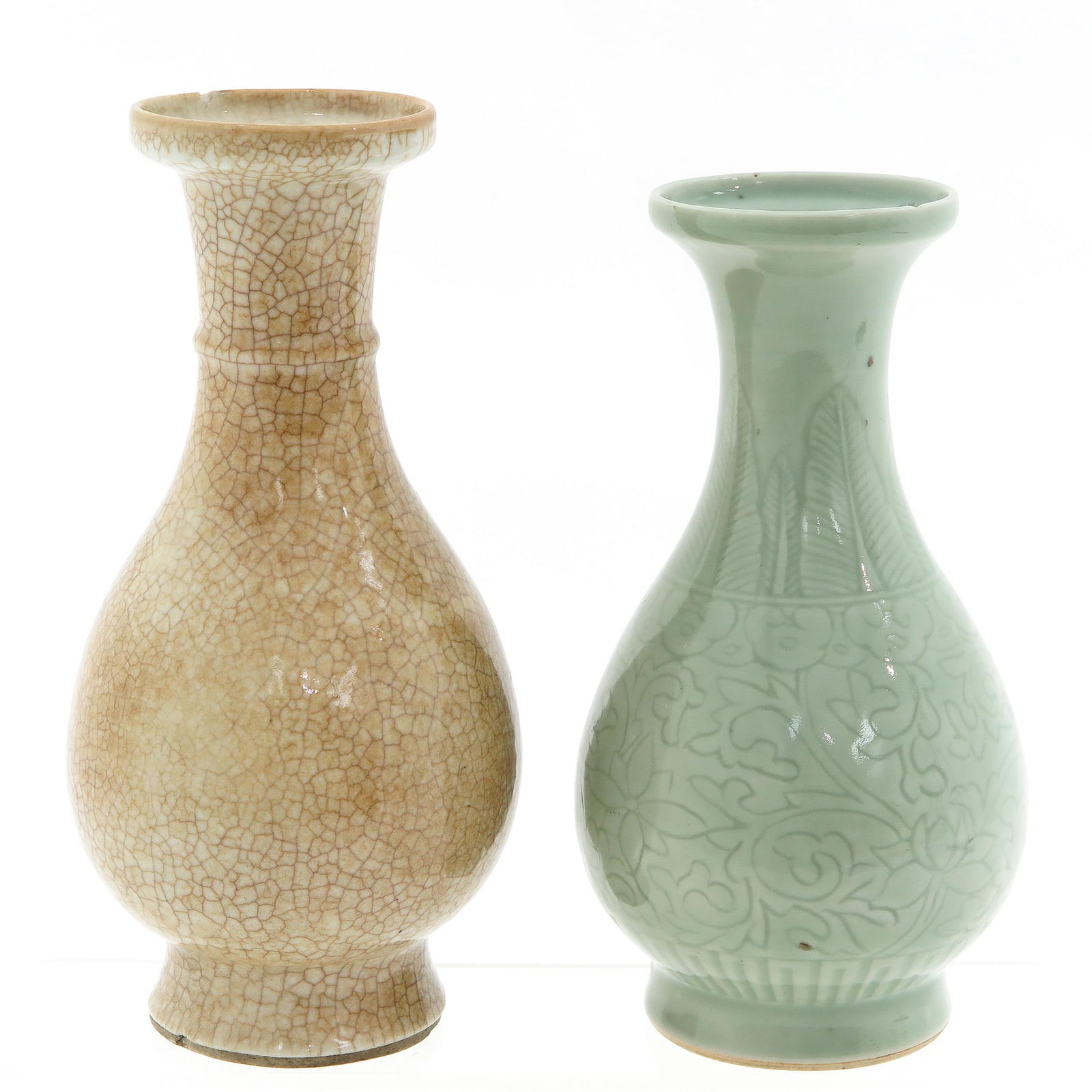 A Cracklware Decor and Celadon Vase (1 of 10)