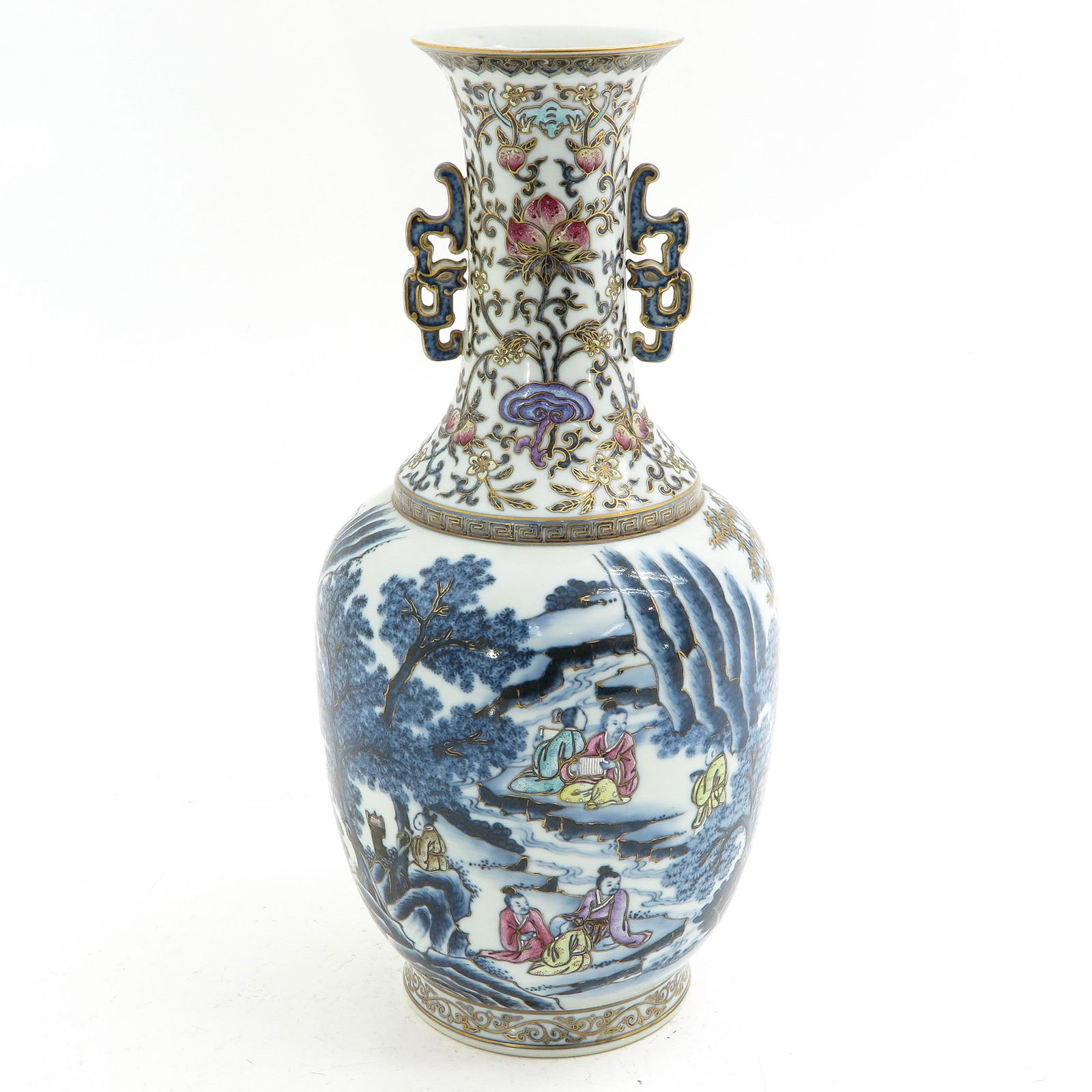A polychrome Decor Vase (1 of 10)