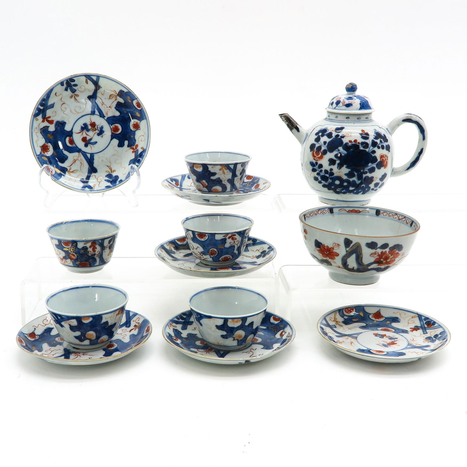 A Collection of Chiense Imari Porcelain (1 of 10)