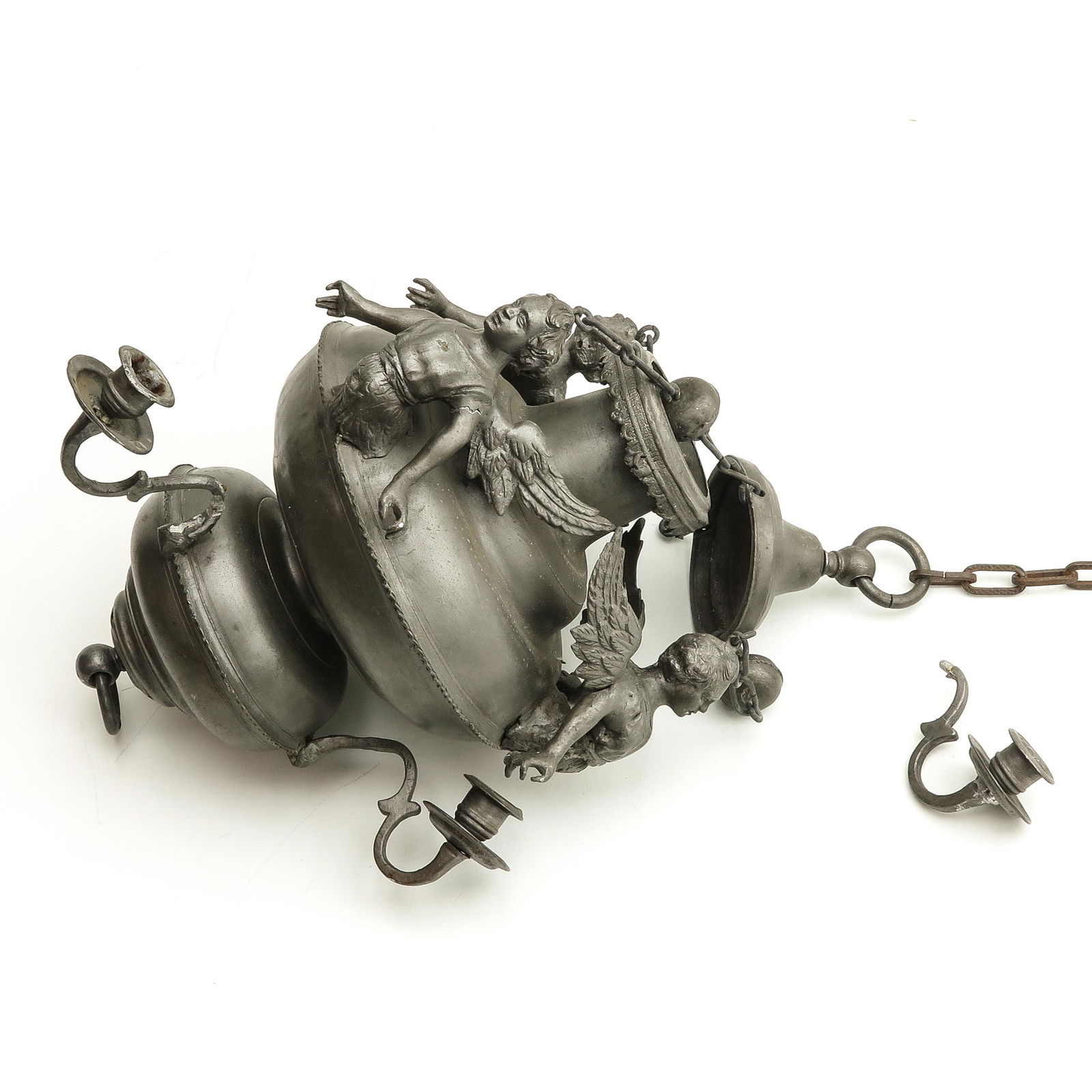 A Pewter Altar Lamp (1 of 2)