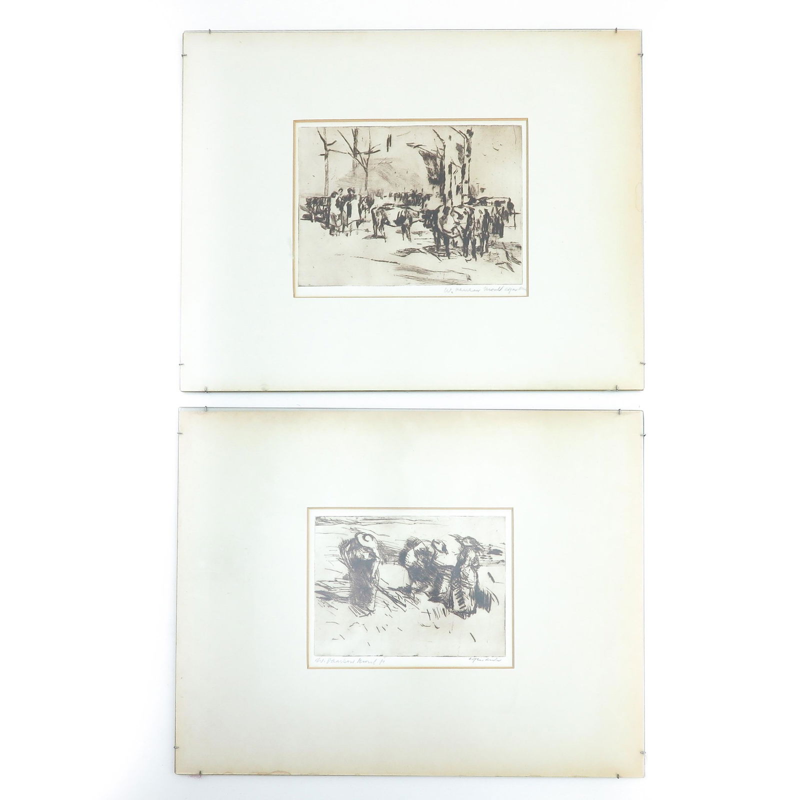 A Lot of Two Signed Prints (1 of 6)