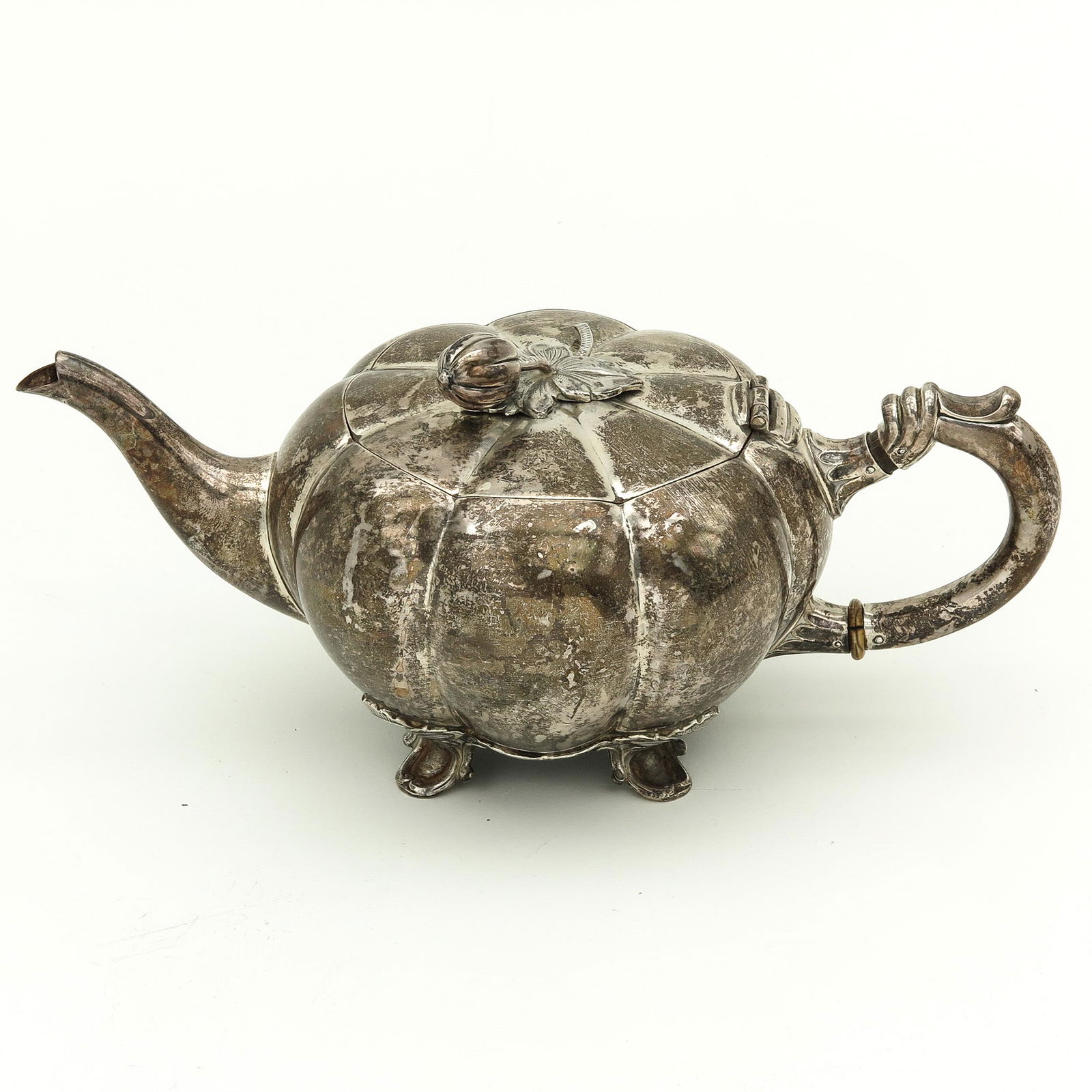 A Dutch Silver Coffee Pot (1 of 1)