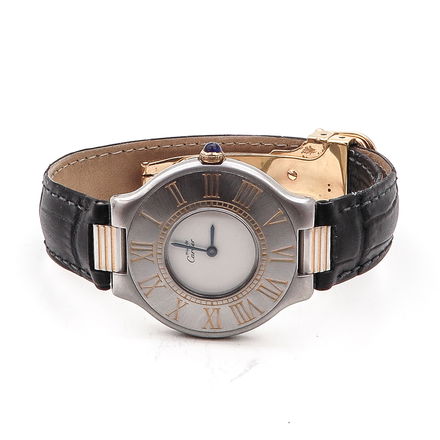 For Auction A Ladies Cartier Watch 3157 On Sep 01 2020 Veilinghuis De Jager In Zeeland