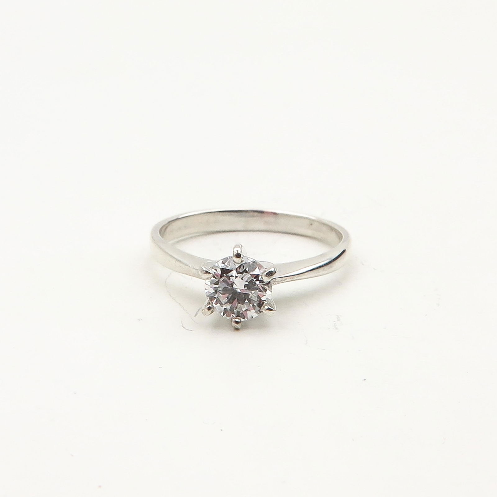 A Ladies Diamond Solitaire Ring 0.42 Carat (1 of 2)