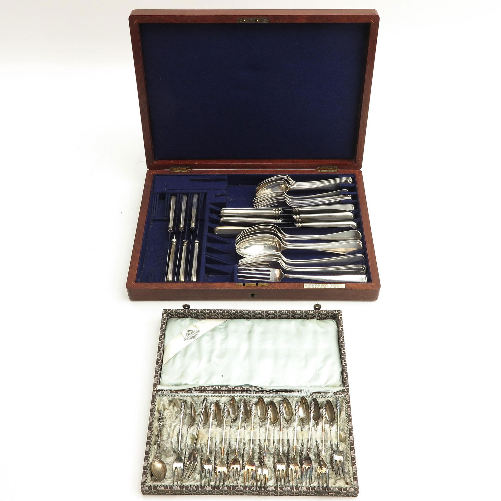 Two Cassettes with Silver Cutlery (1 of 2)
