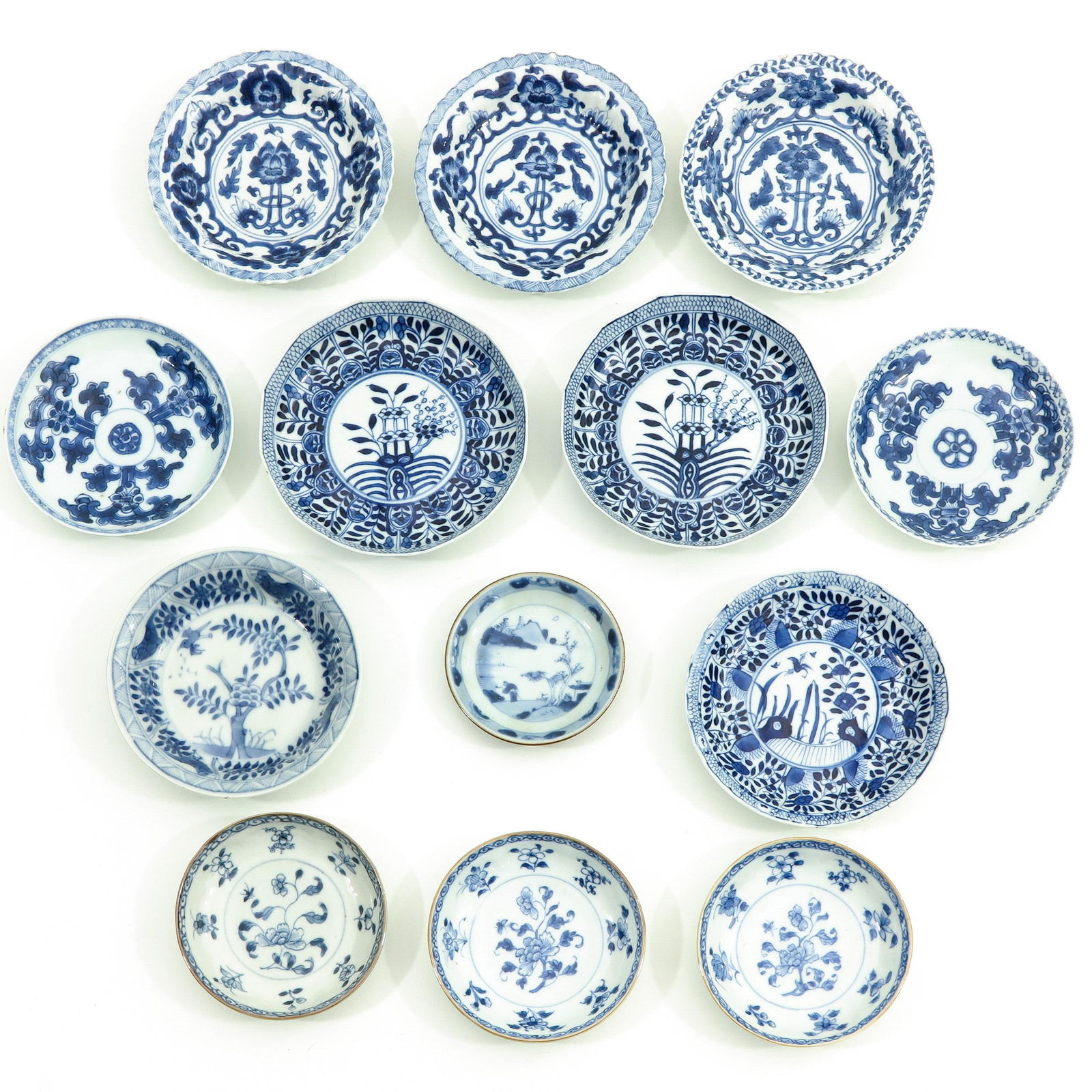 A Collectin of 13 Small Plates (1 of 10)