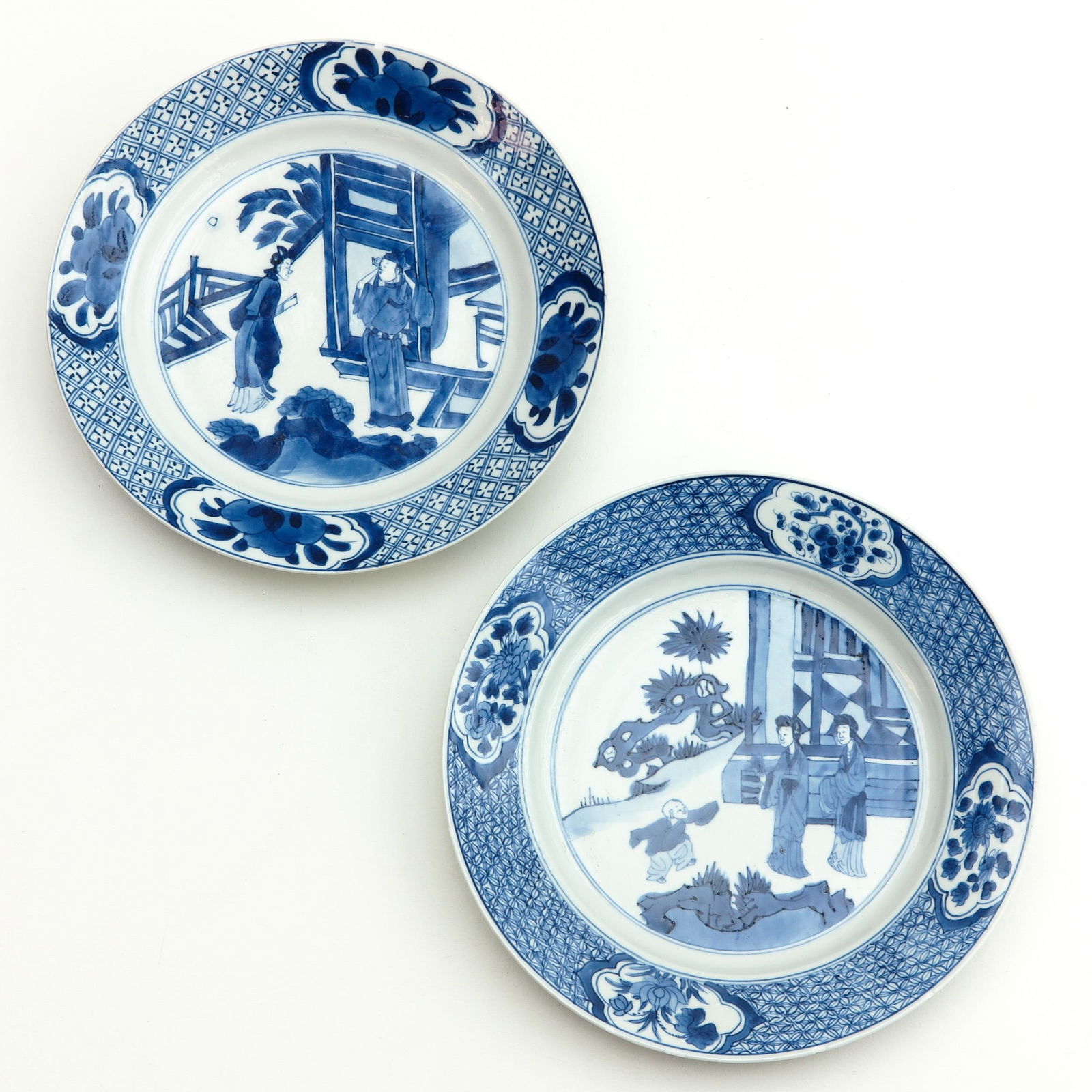 Two Blue and White Plates (1 of 10)