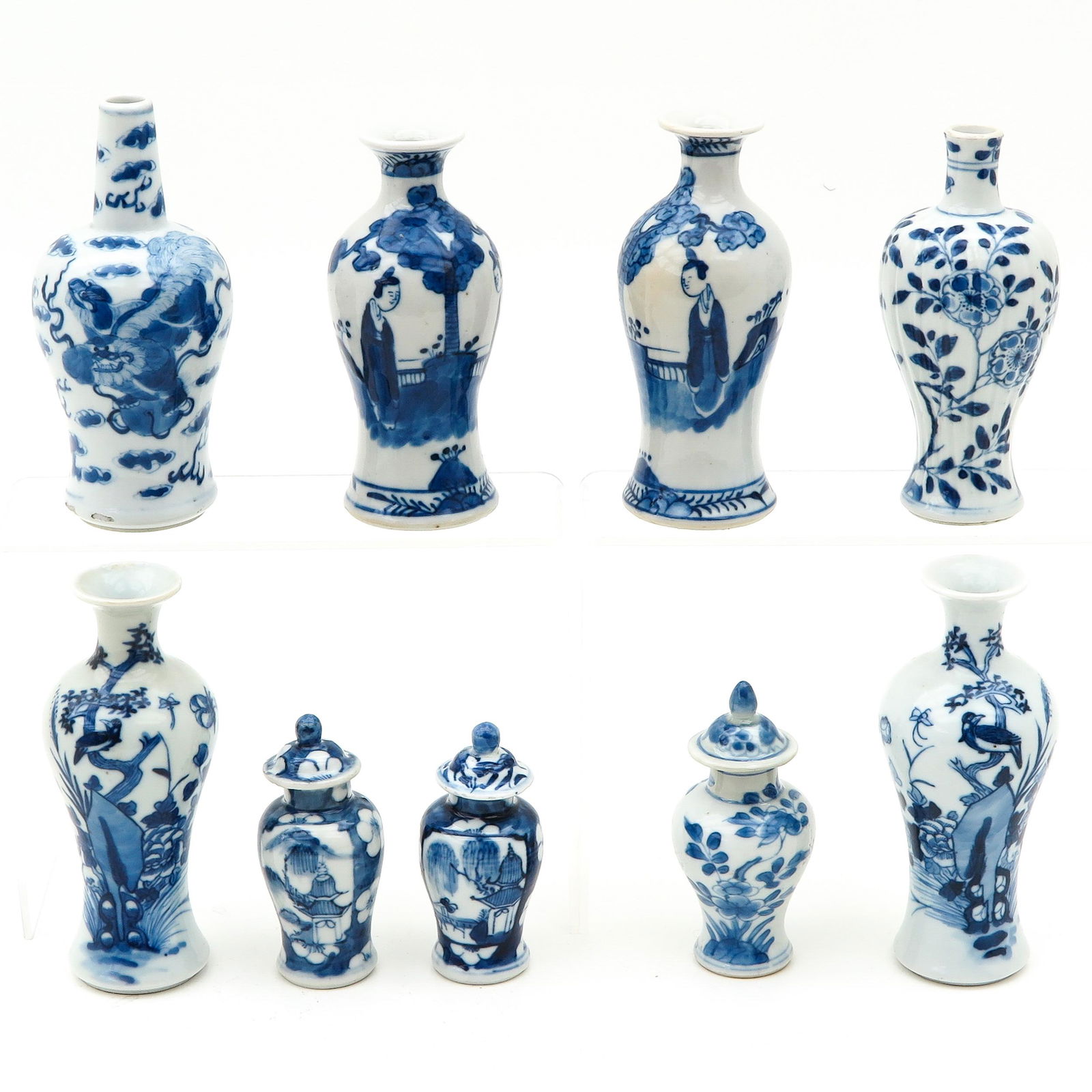A Collection of 9 Miniature Vases (1 of 9)