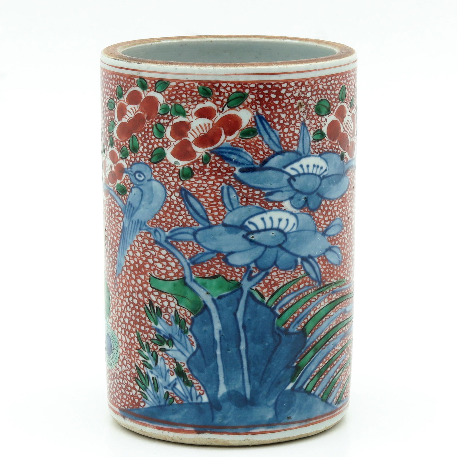 A 7th Century Polychrome Decor Vase (1 of 9)