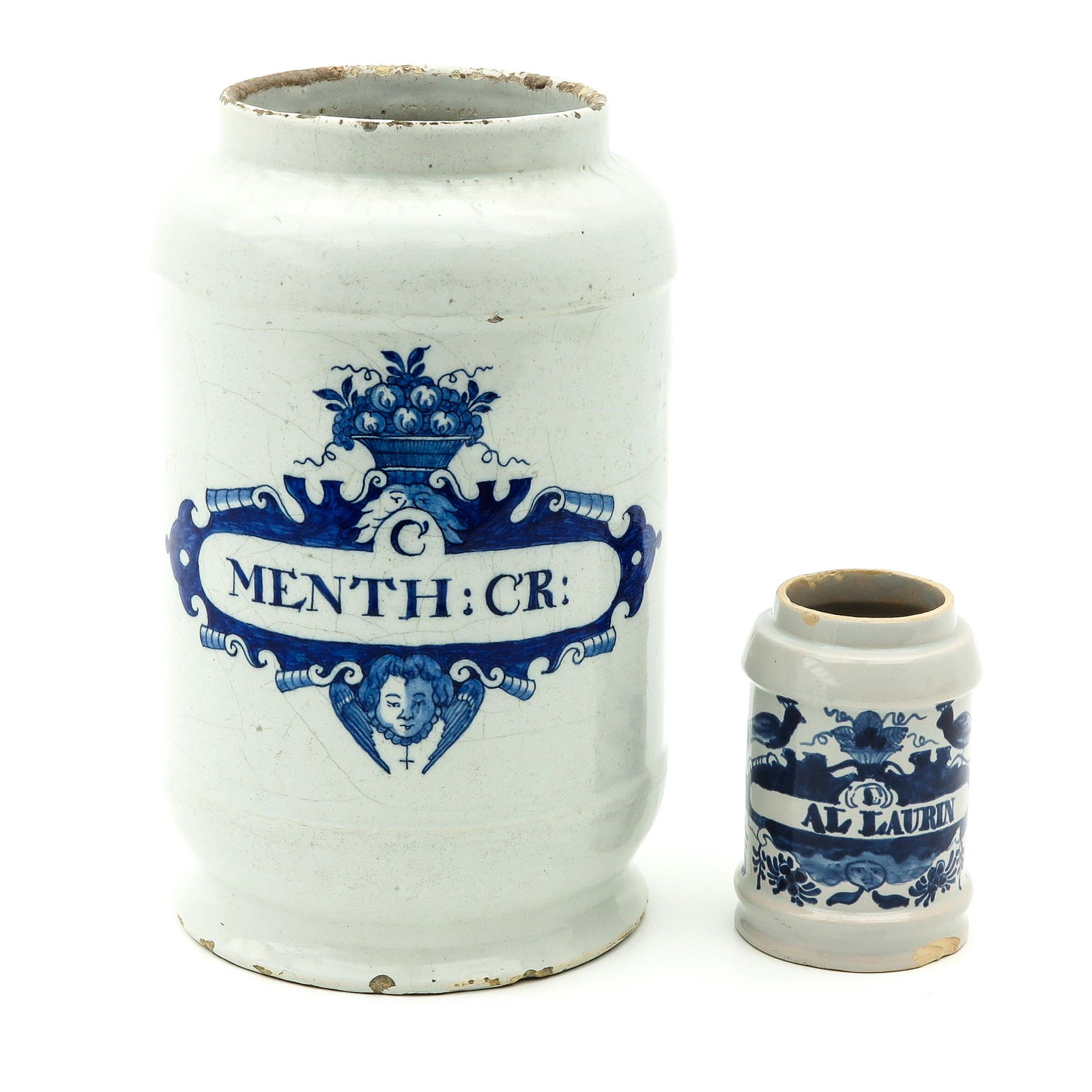 A Lot of 2 Apothecary Jars (1 of 3)