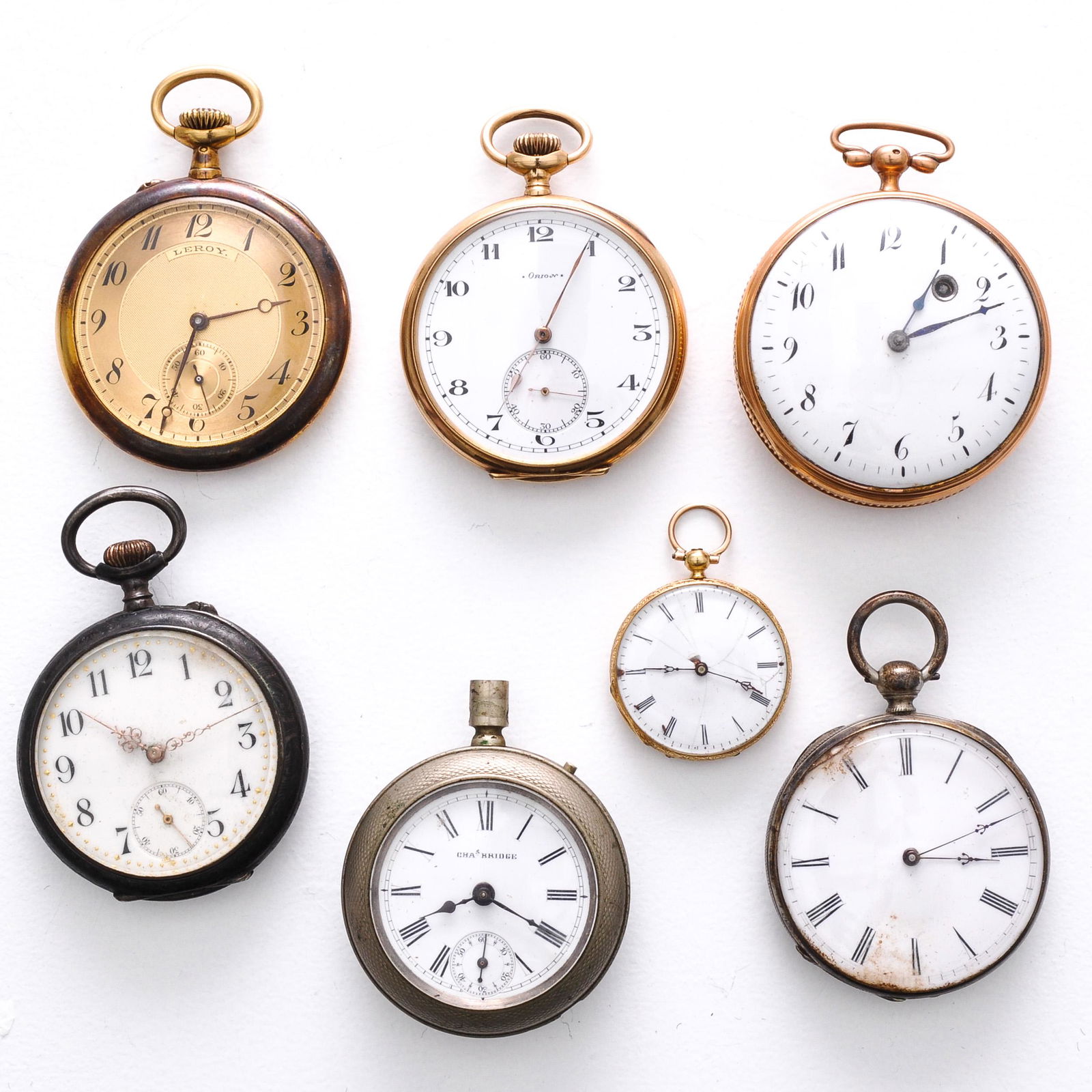 A Collection of 7 Pocket Watches (1 of 4)