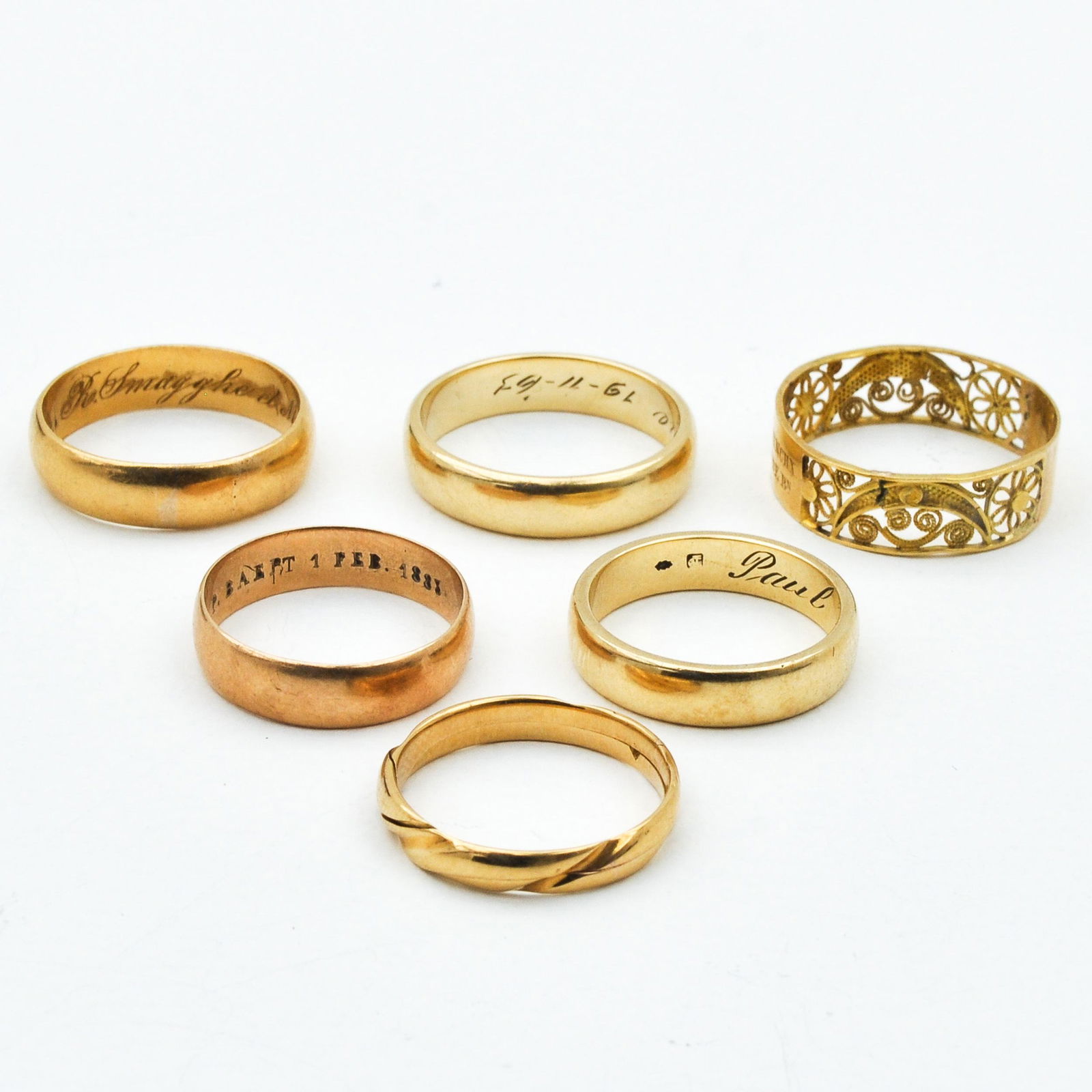 A Collection of 6 Rings (1 of 1)