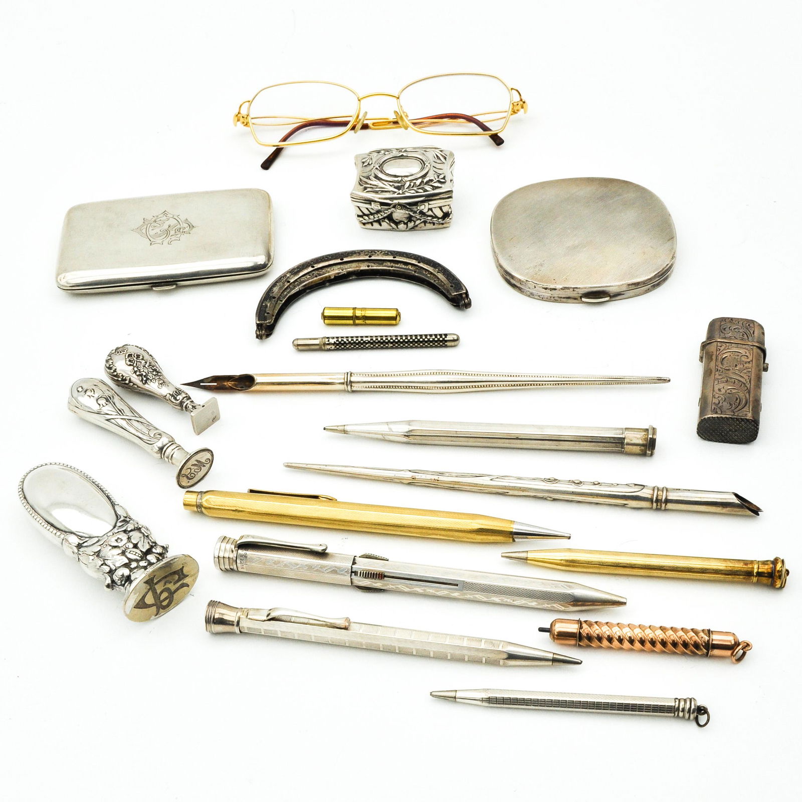 A Lot Including Match Safe and Wax Seal (1 of 5)