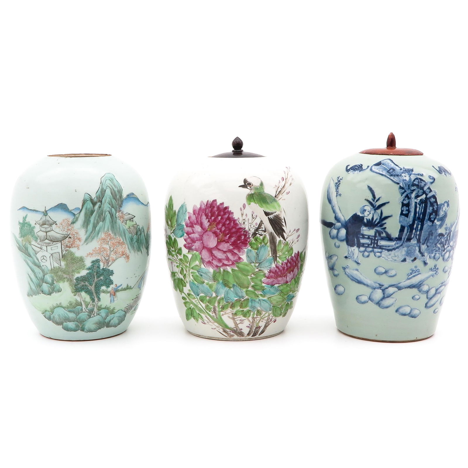 A Collection of 3 Ginger Jars (1 of 10)