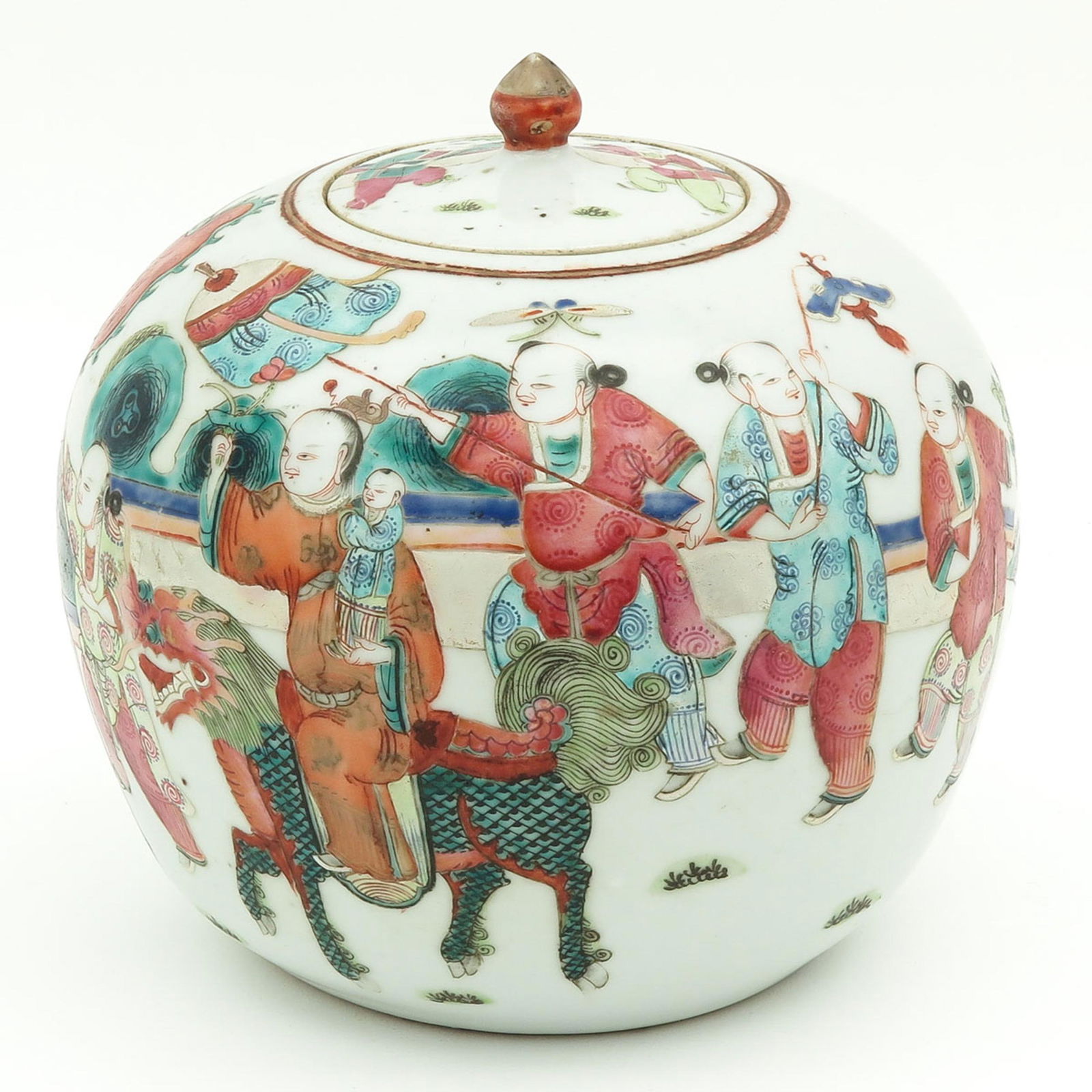 A Famille Rose Ginger Jar (1 of 10)