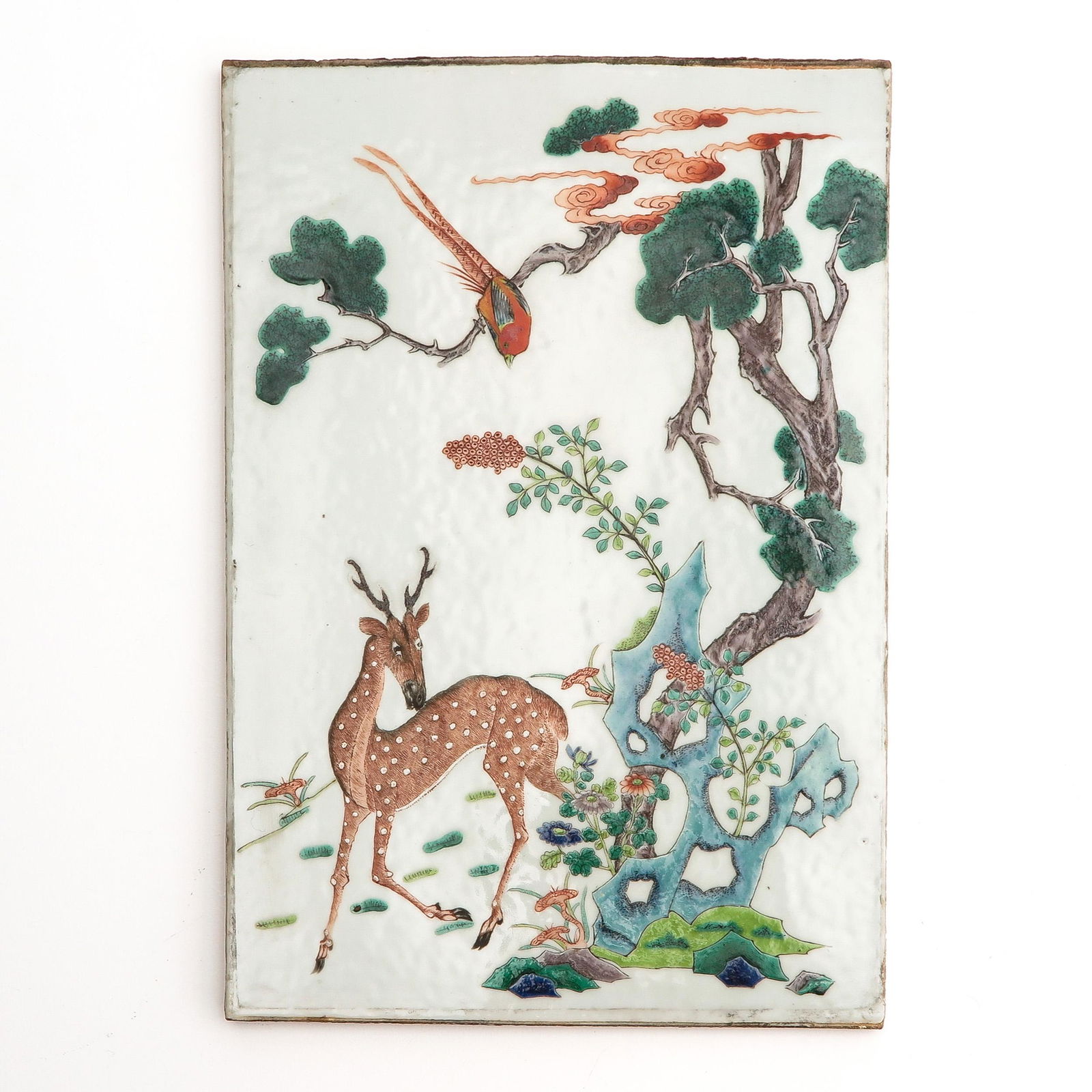 A Polychrome Decor Tile (1 of 6)