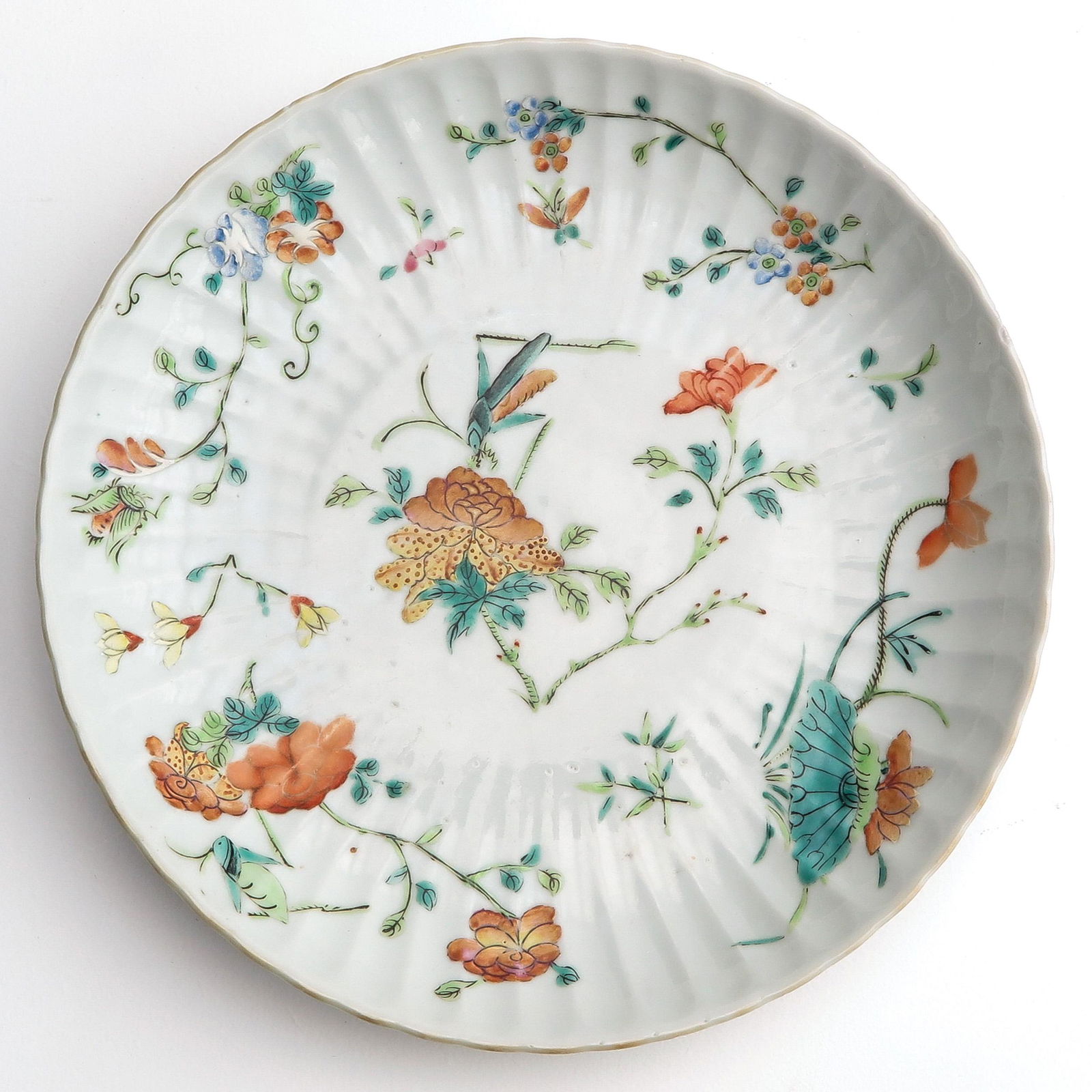 A Polychrome Decor Dish (1 of 6)