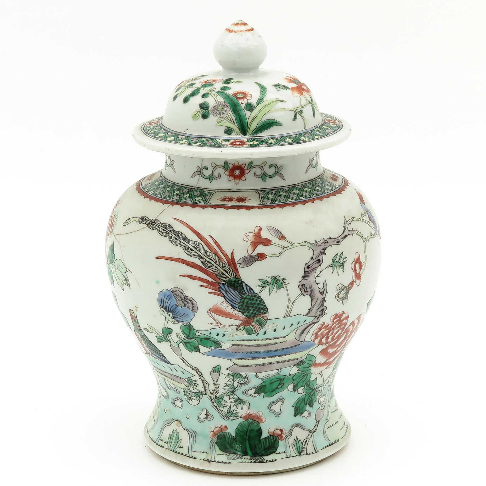 A Famille Verte Covered Vase (1 of 10)