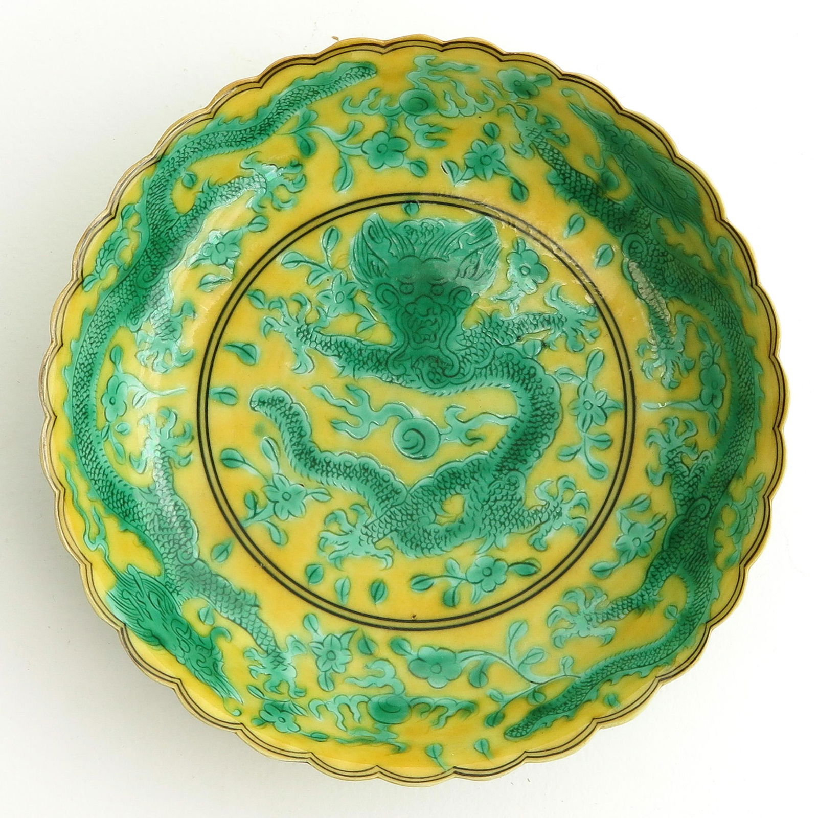 A Small Dragon Decor Dish (1 of 6)