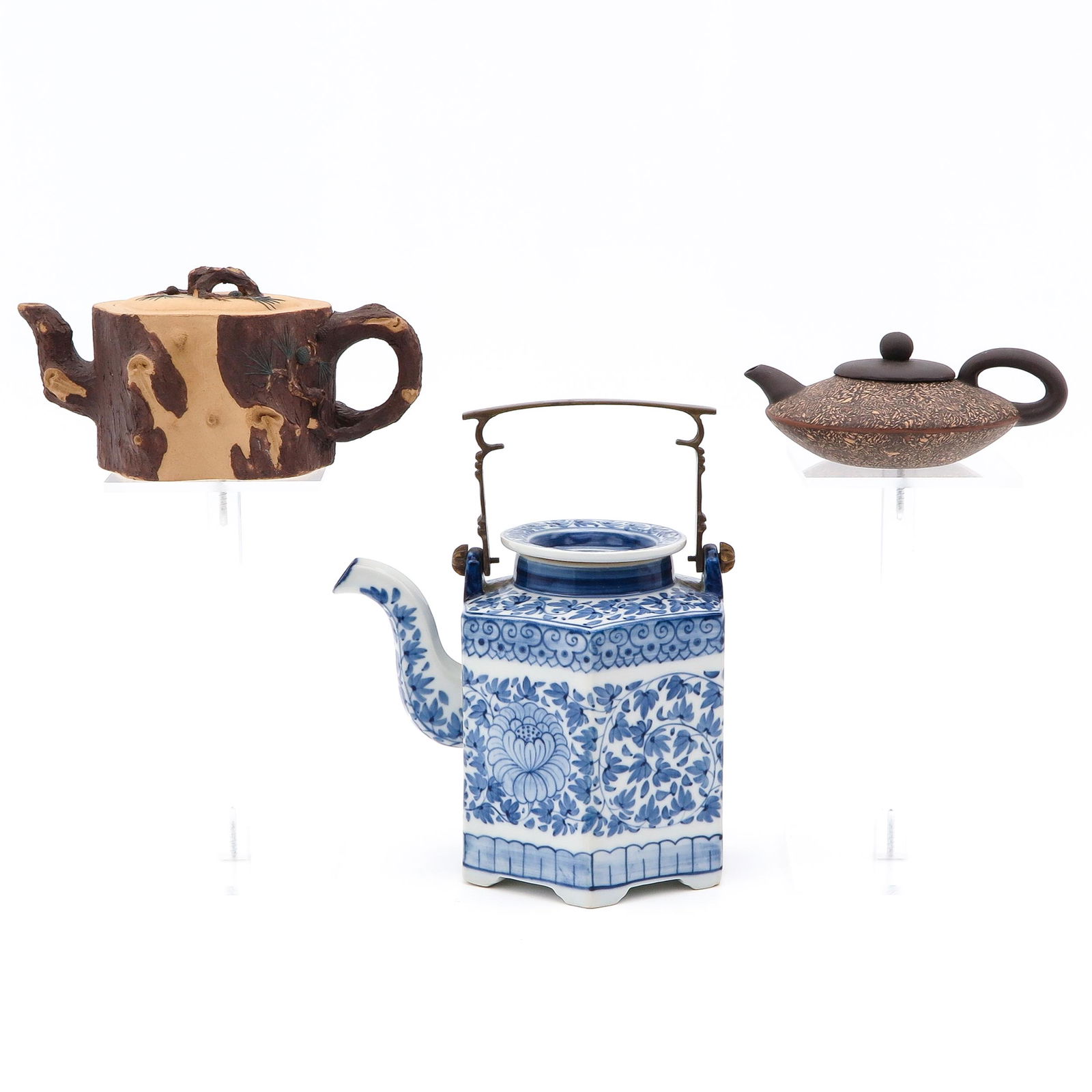 A Collection of 3 Teapots (1 of 9)