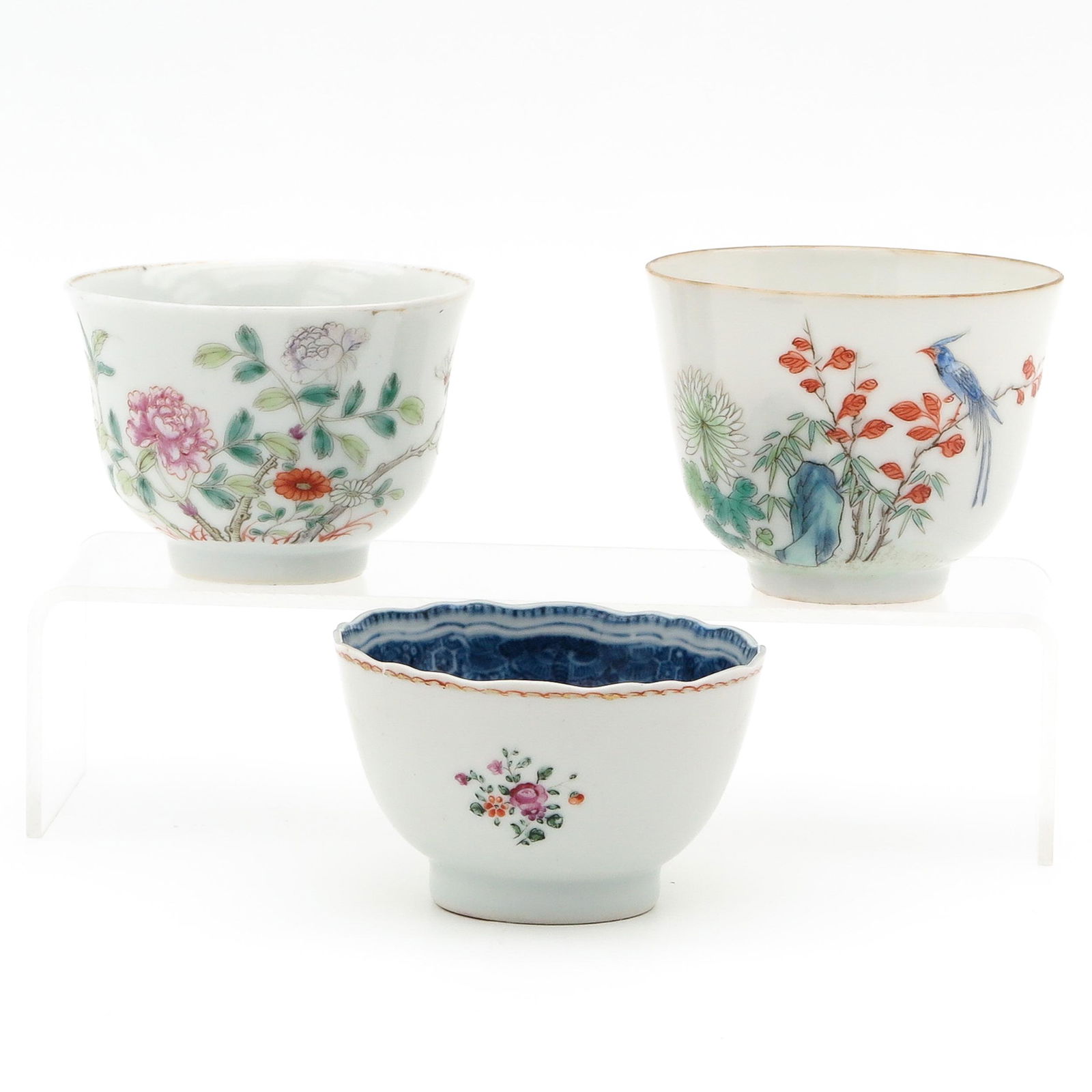 Three Polychrome Cups (1 of 10)