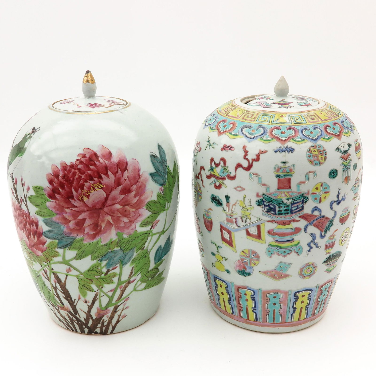 A Lot of 2 Ginger Jars (1 of 9)