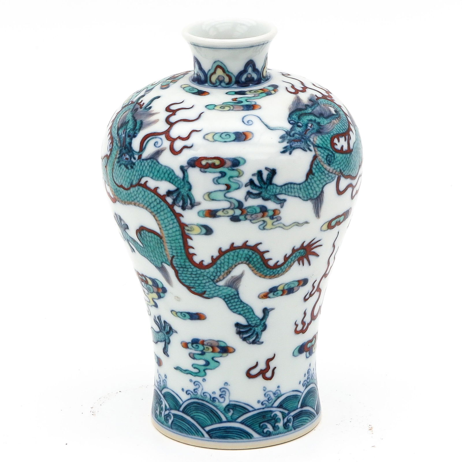 A Doucai Decor Meiping Vase (1 of 10)