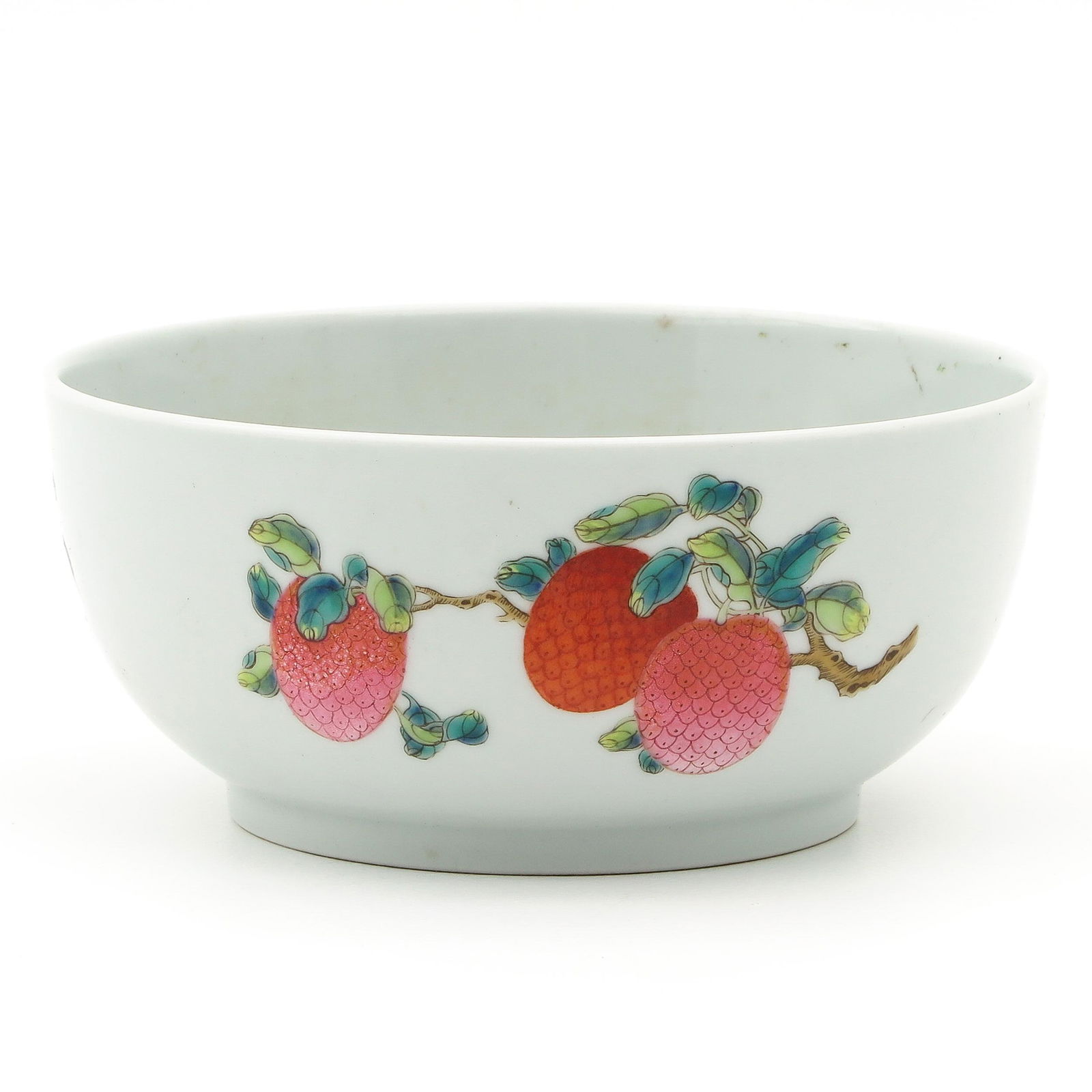 A Famille Rose Peach Decor Bowl (1 of 10)