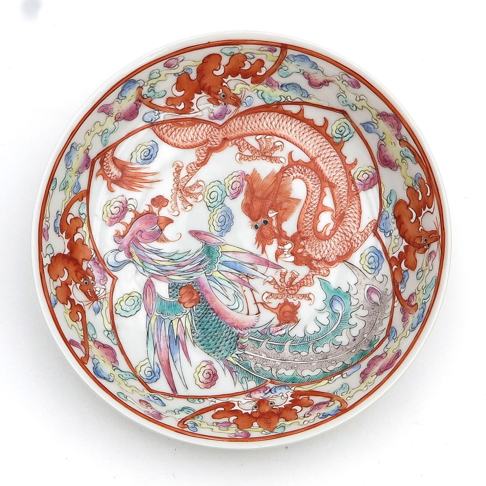 A Polychrome Decor Dish (1 of 5)
