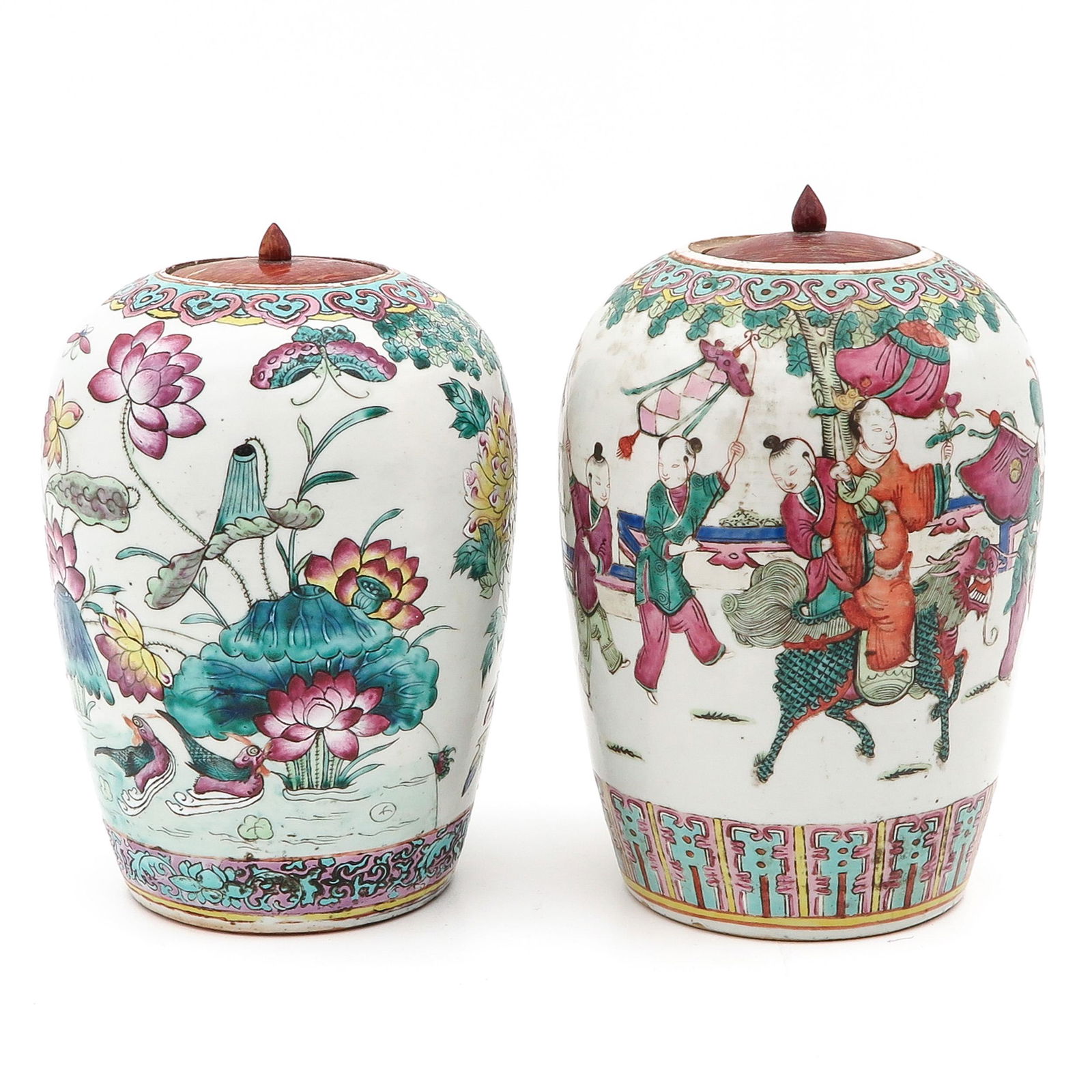 A Lot of 2 Ginger Jars (1 of 9)