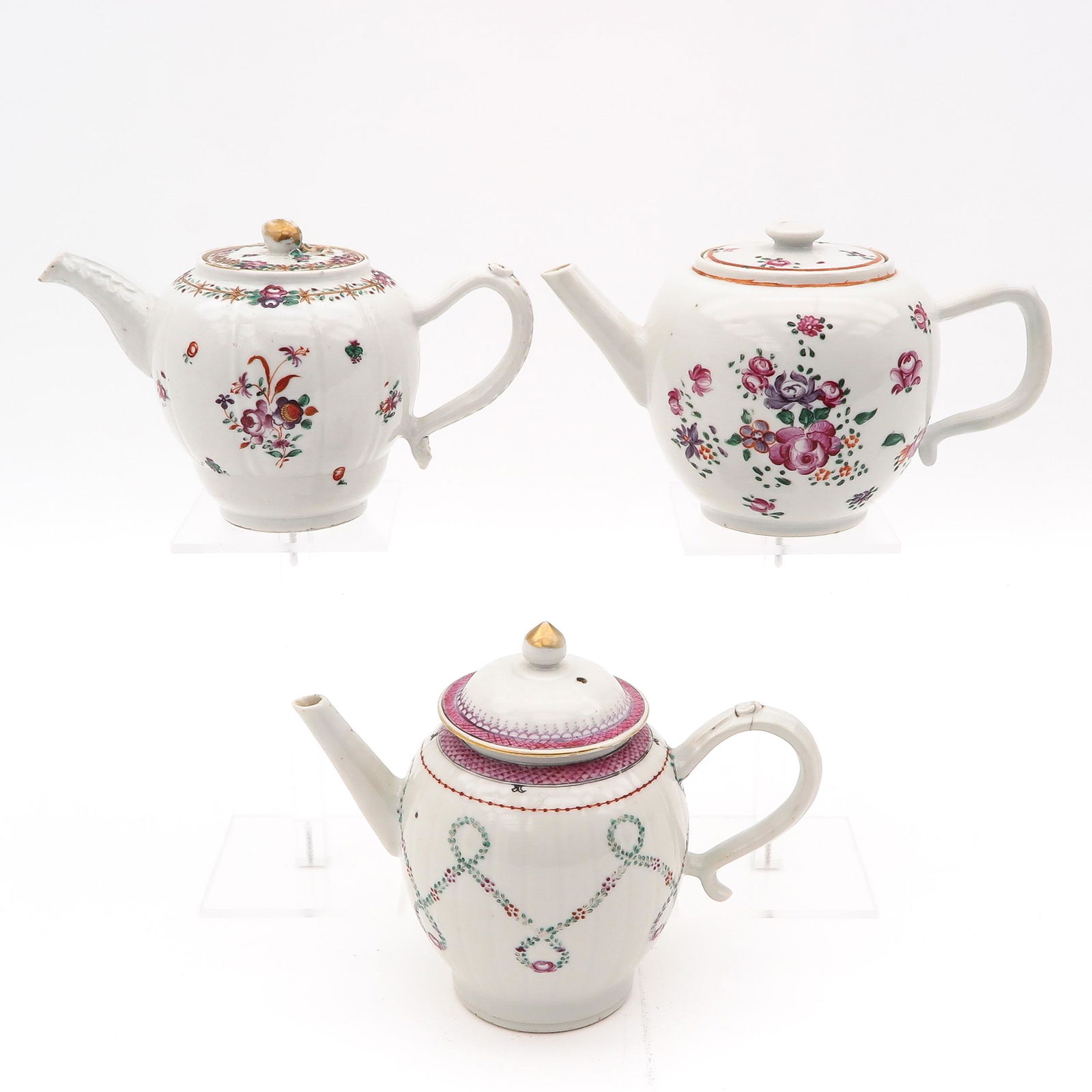 A Collection of 3 Teapots (1 of 10)