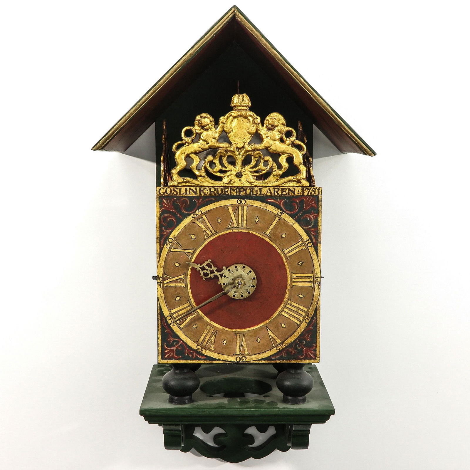 A Dutch Goslink Ruempol Wall Clock (1 of 6)