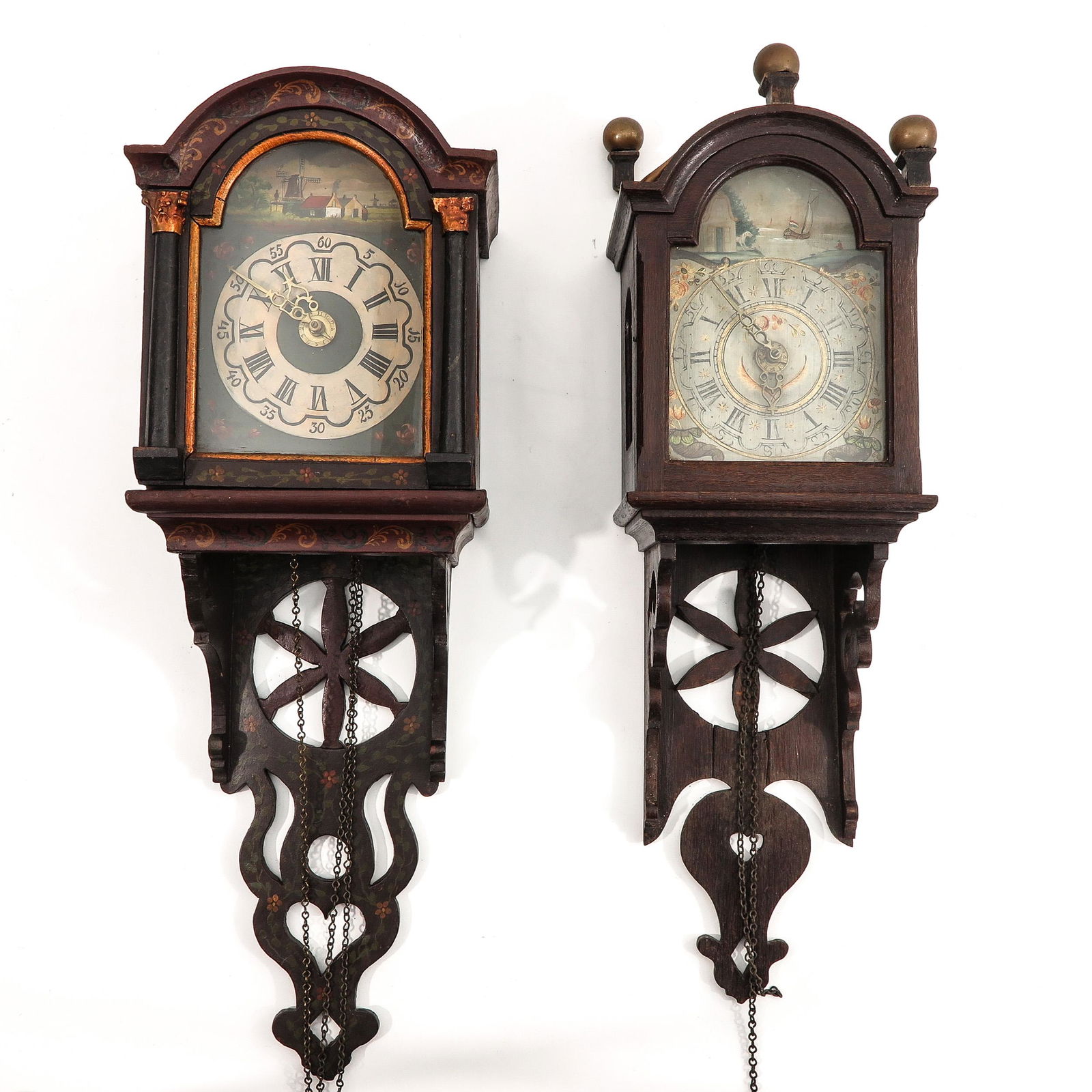 A Lot of 2 Wall Clocks (1 of 5)
