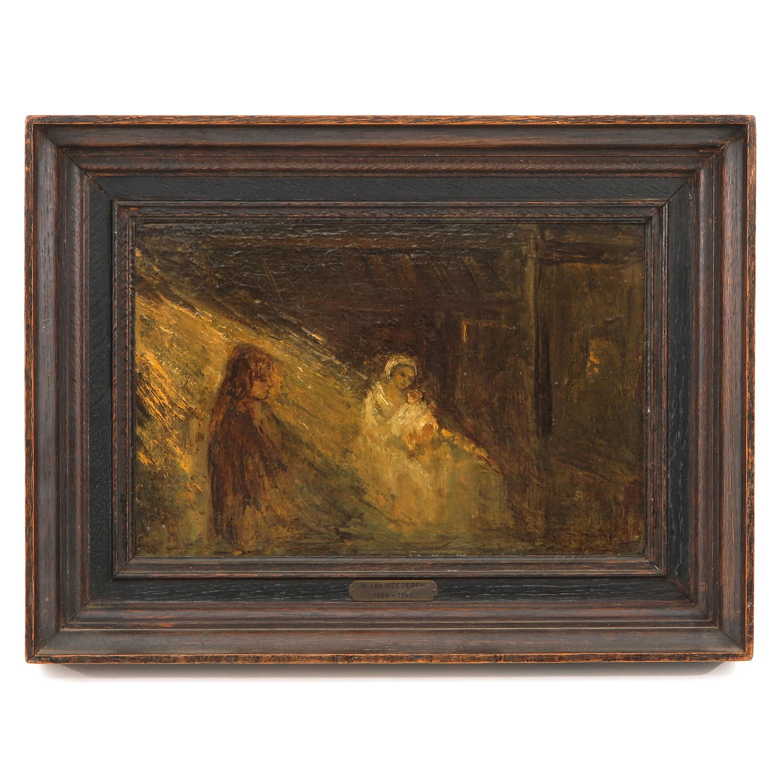 A Signed Oil on Panel Painting (1 of 7)