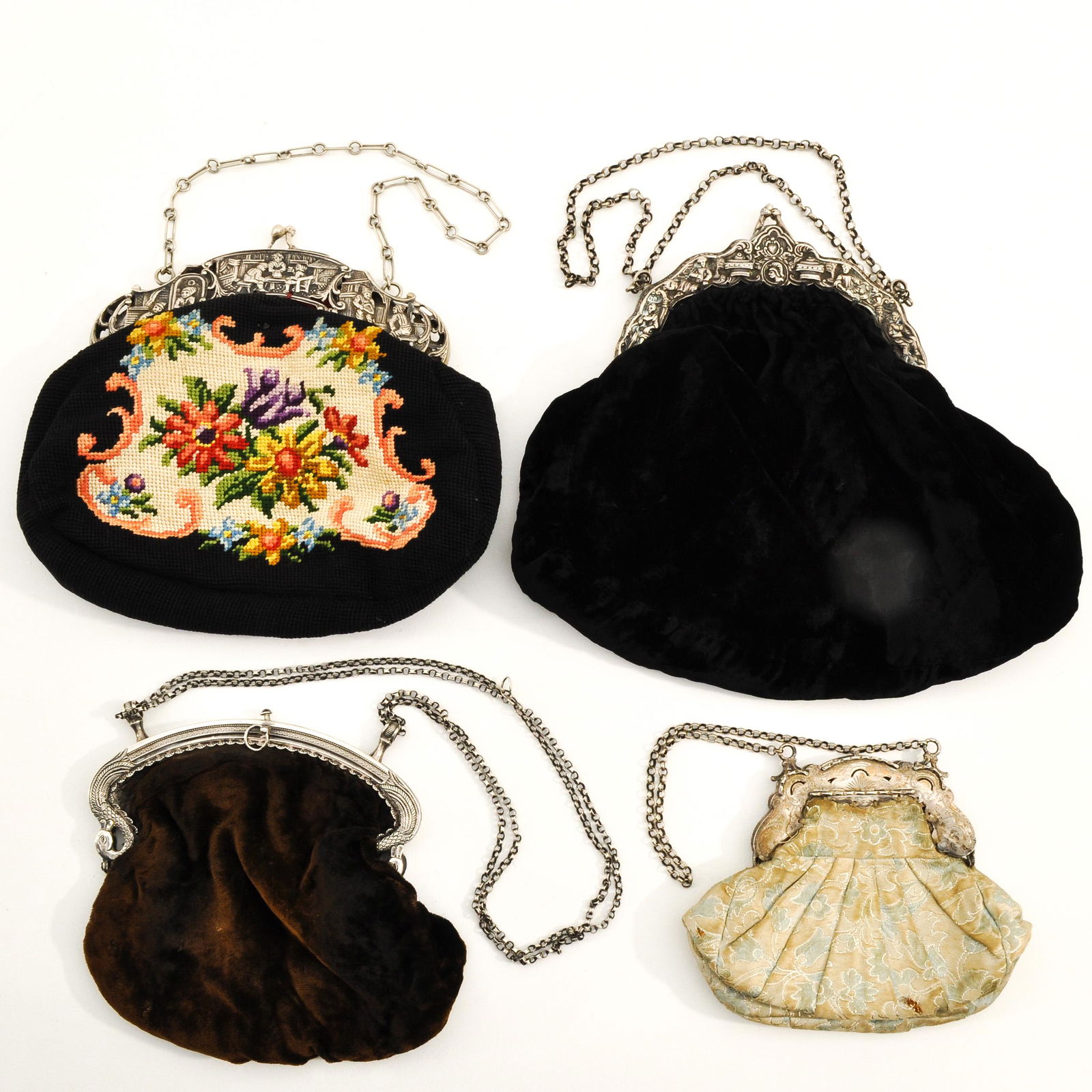 A Collection of Silver Purse Frames (1 of 10)