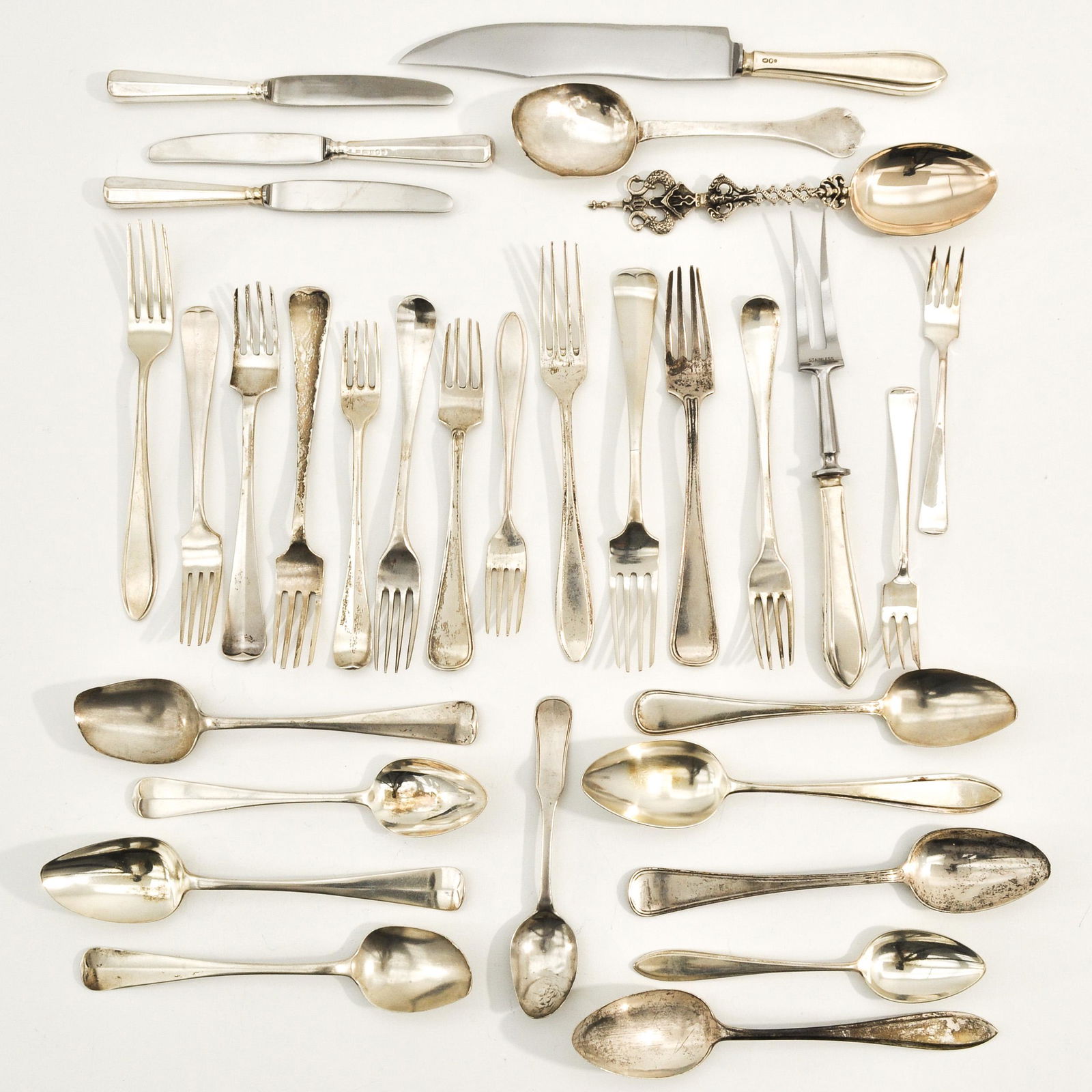 A Collection of Silver Cutlery (1 of 4)