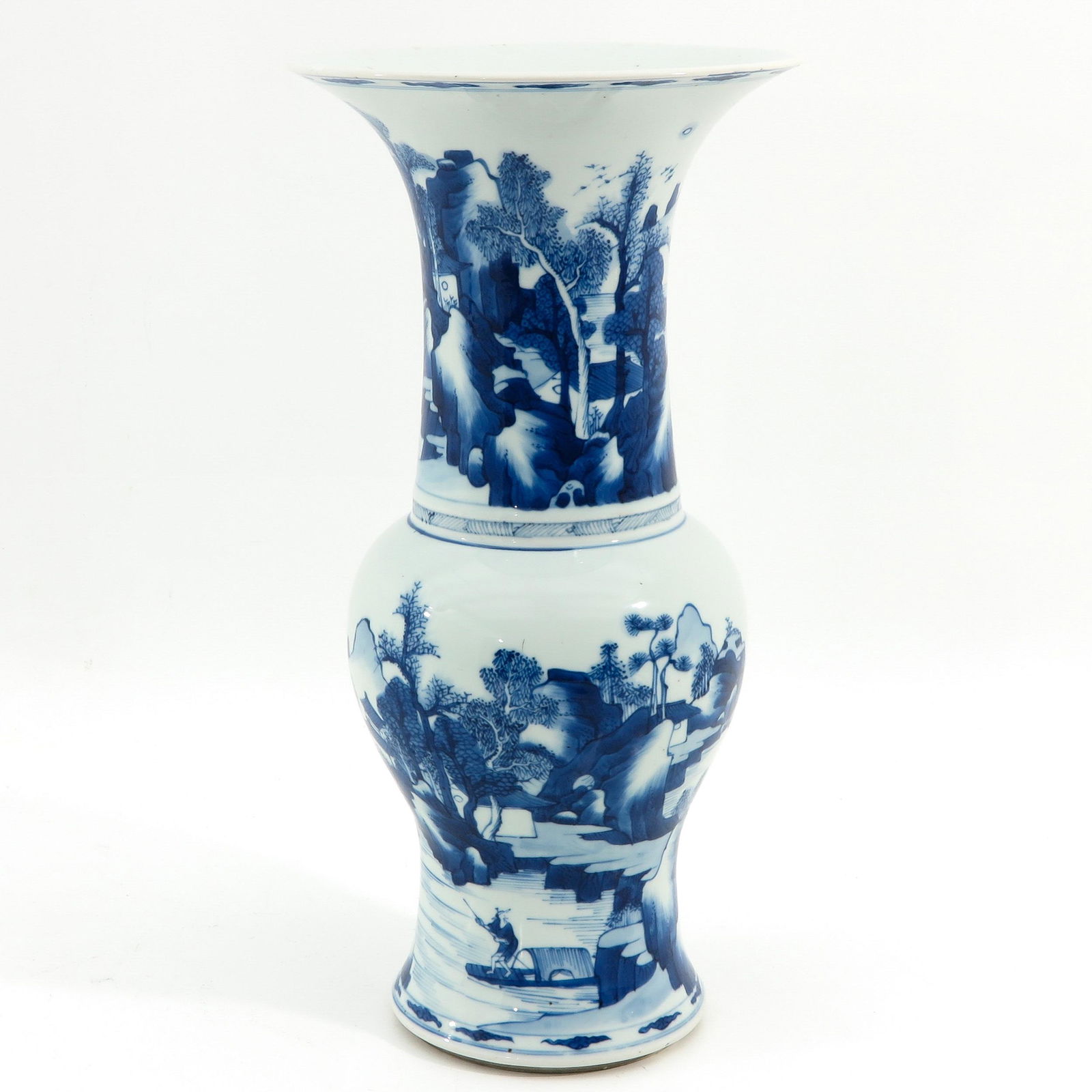 A Blue and White Yen Yen Vase (1 of 9)